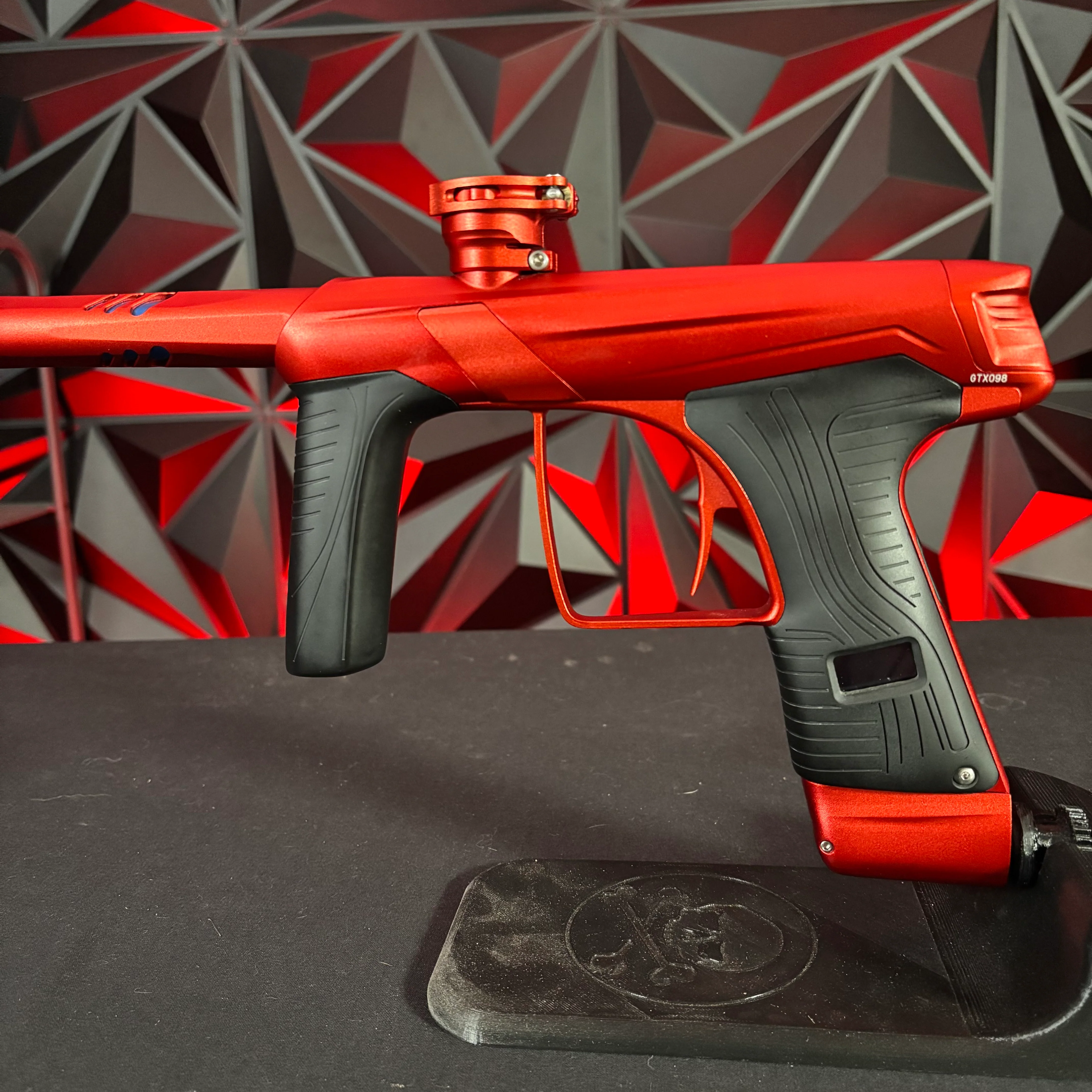 Used MacDev GTX Paintball Gun - Red - Image 3