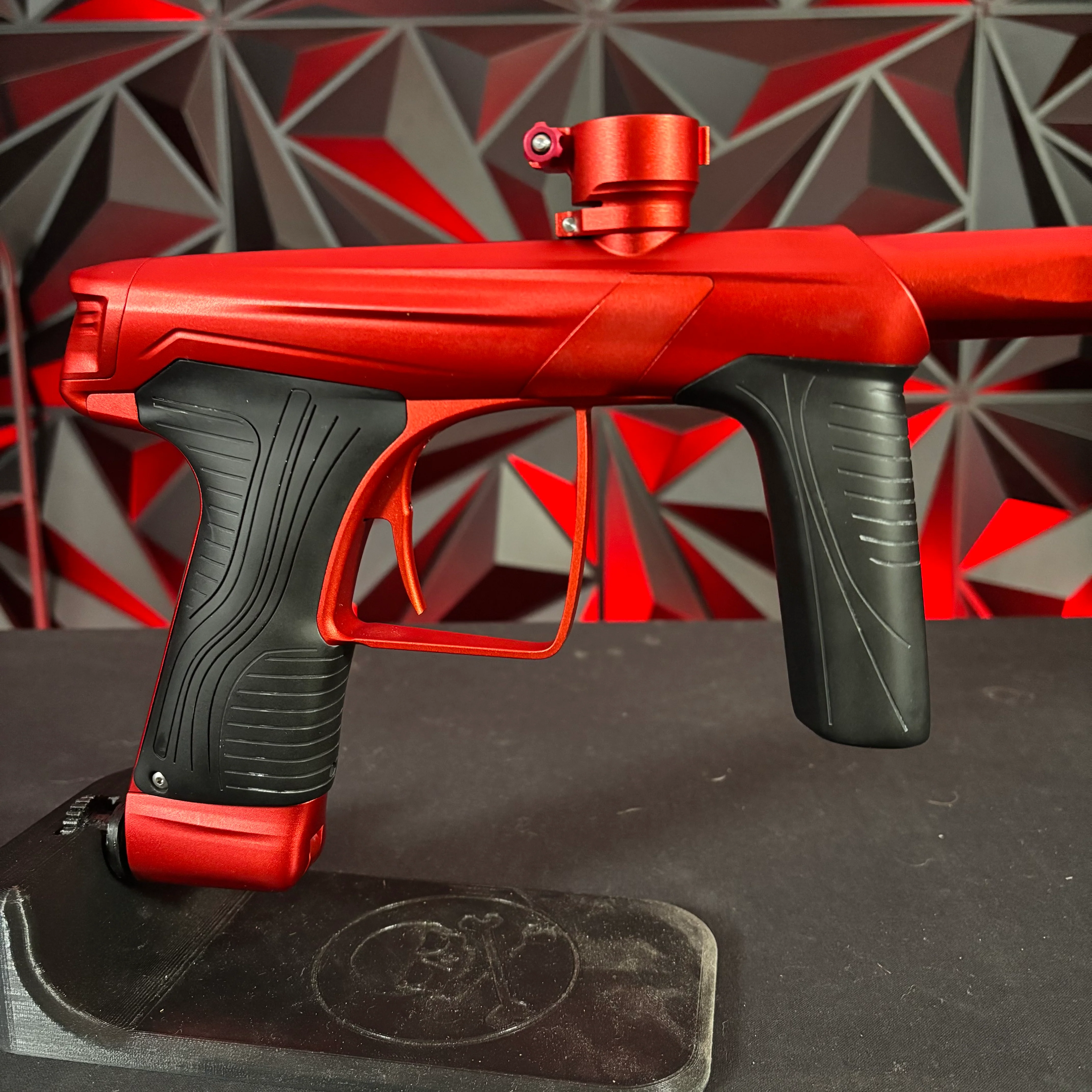 Used MacDev GTX Paintball Gun - Red - Image 4