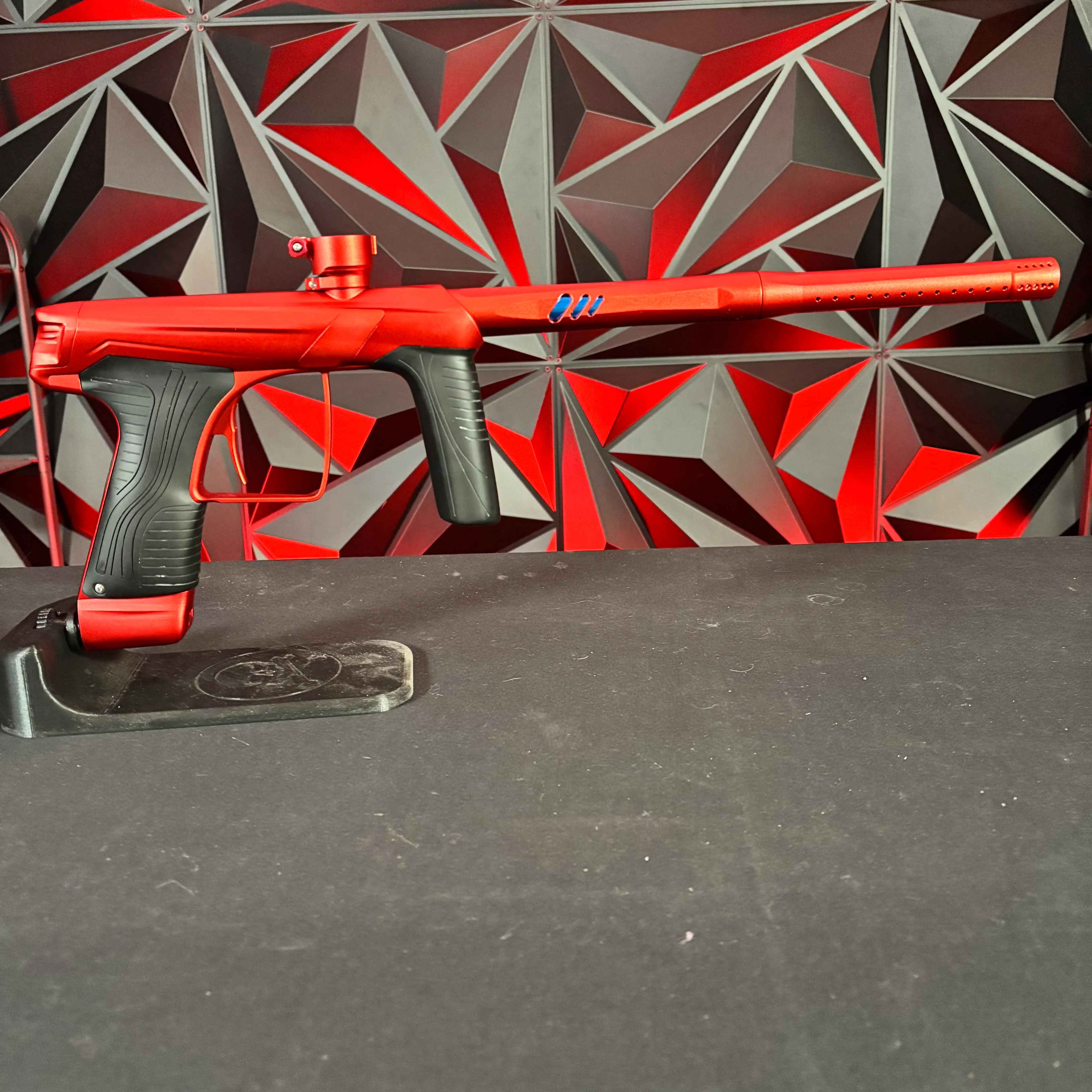 Used MacDev GTX Paintball Gun - Red - Image 6