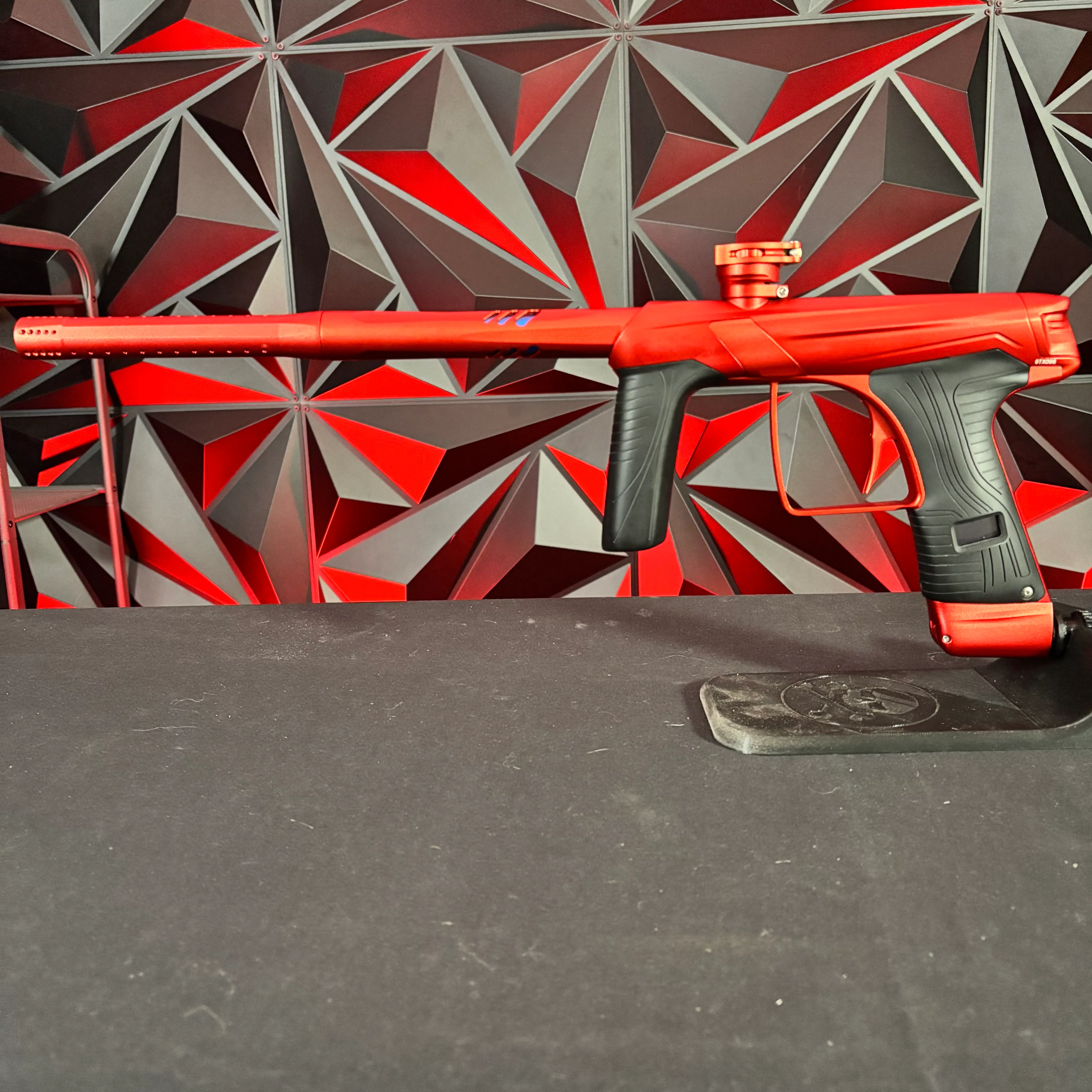 Used MacDev GTX Paintball Gun - Red - Image 7