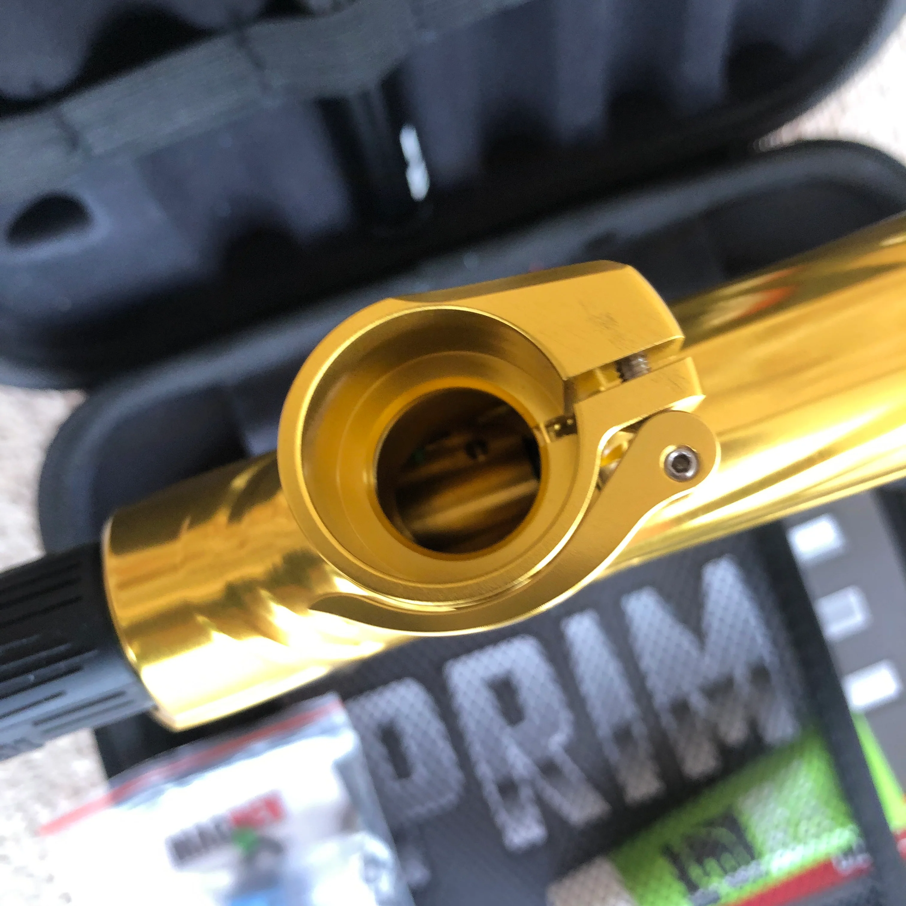 Used MacDev Prime Paintball Gun - Gloss Gold - Image 7