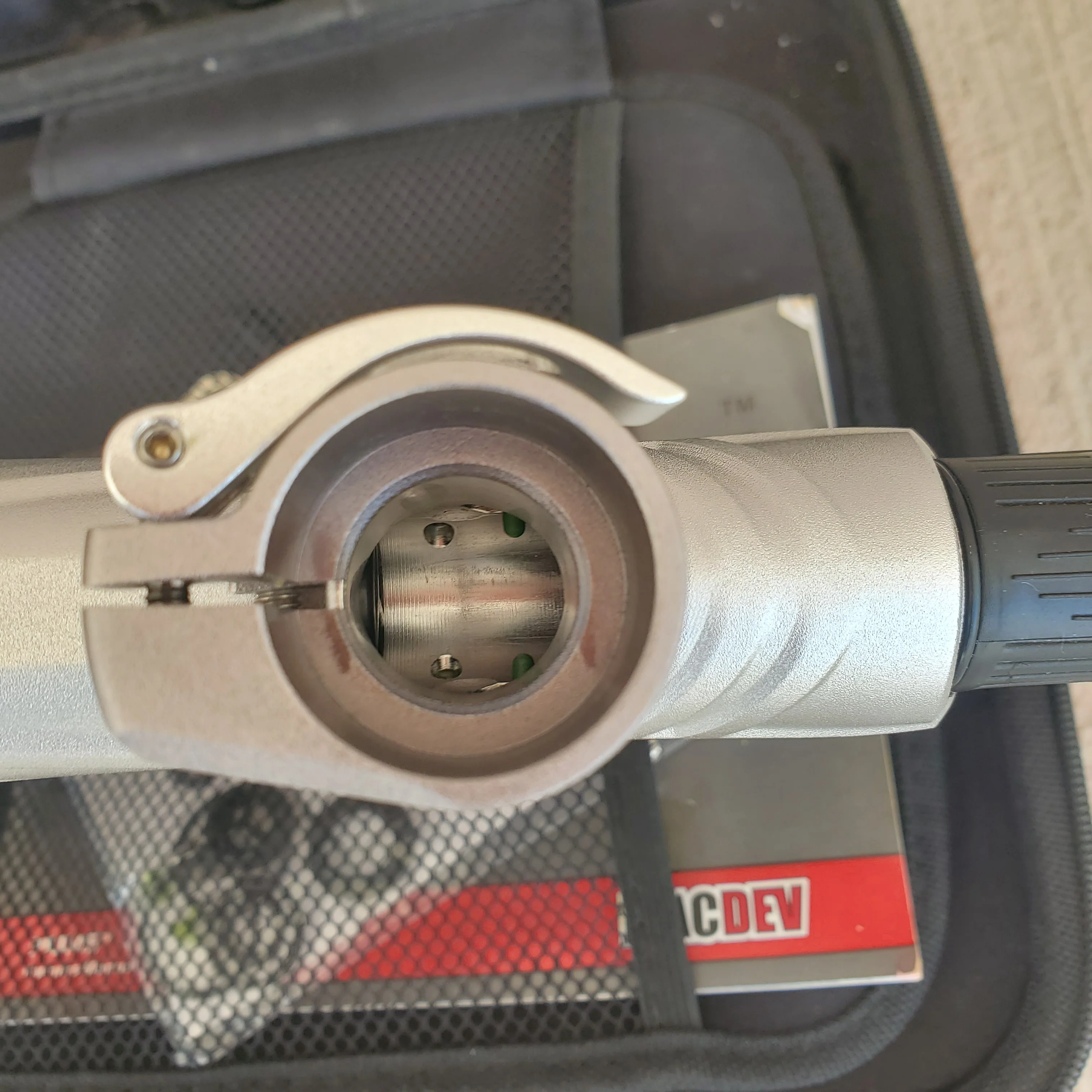 Used MacDev Prime Paintball Marker - Silver / Grey - Image 7