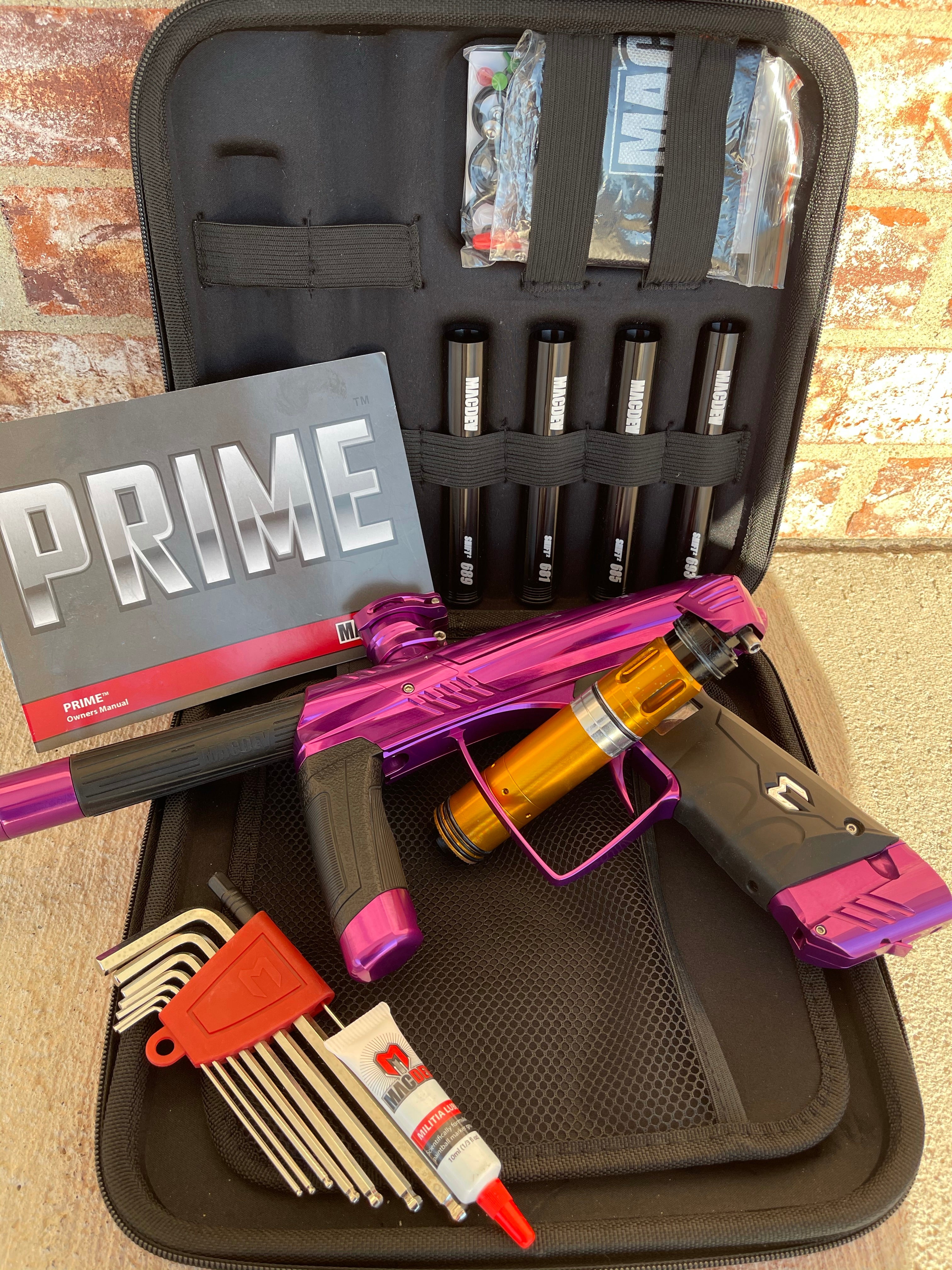Used MacDev Prime Paintball Marker - Gloss Purple - Image 5