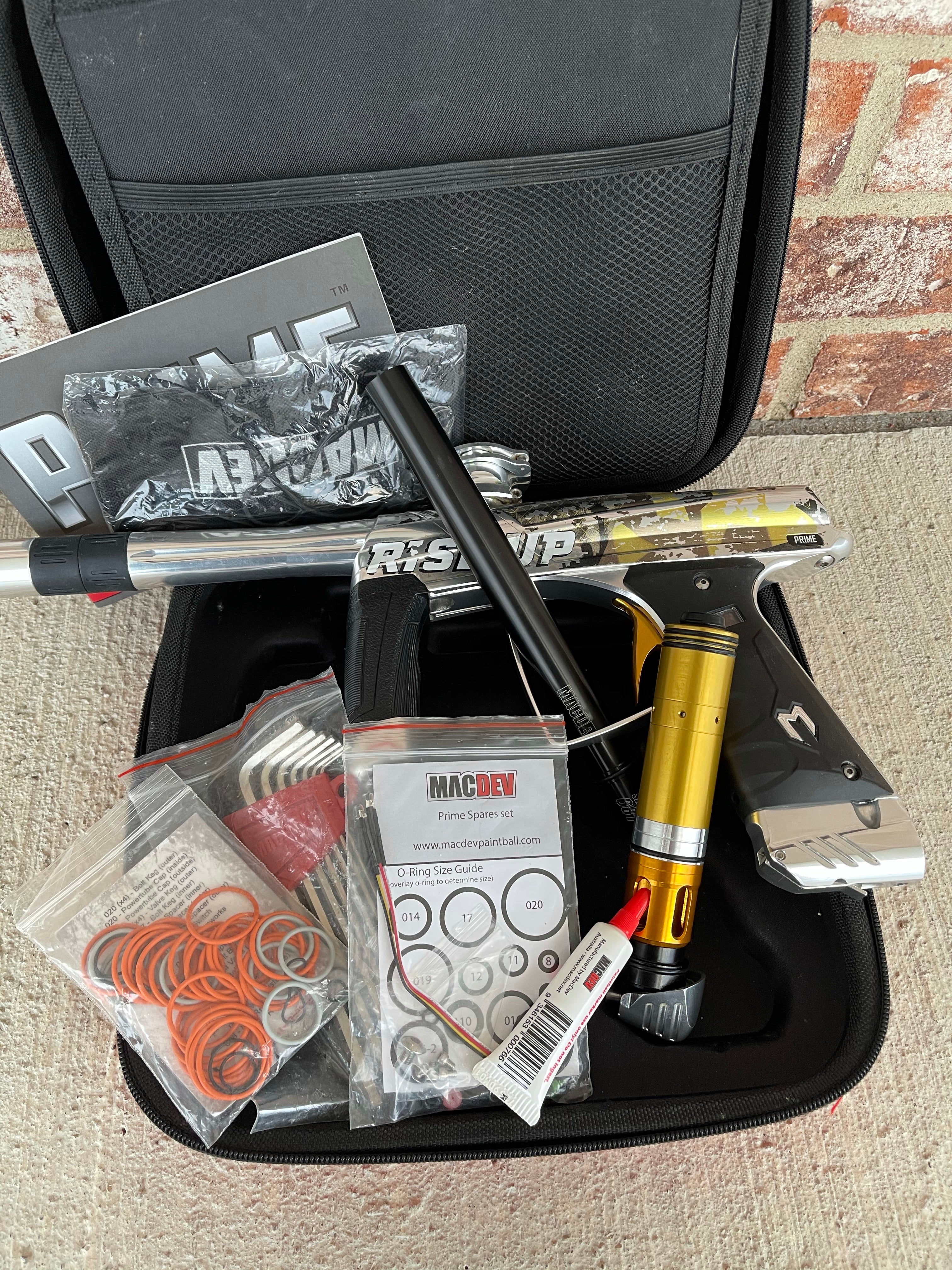 Used MacDev Prime Paintball Marker - Seattle Uprising Edition - Image 5