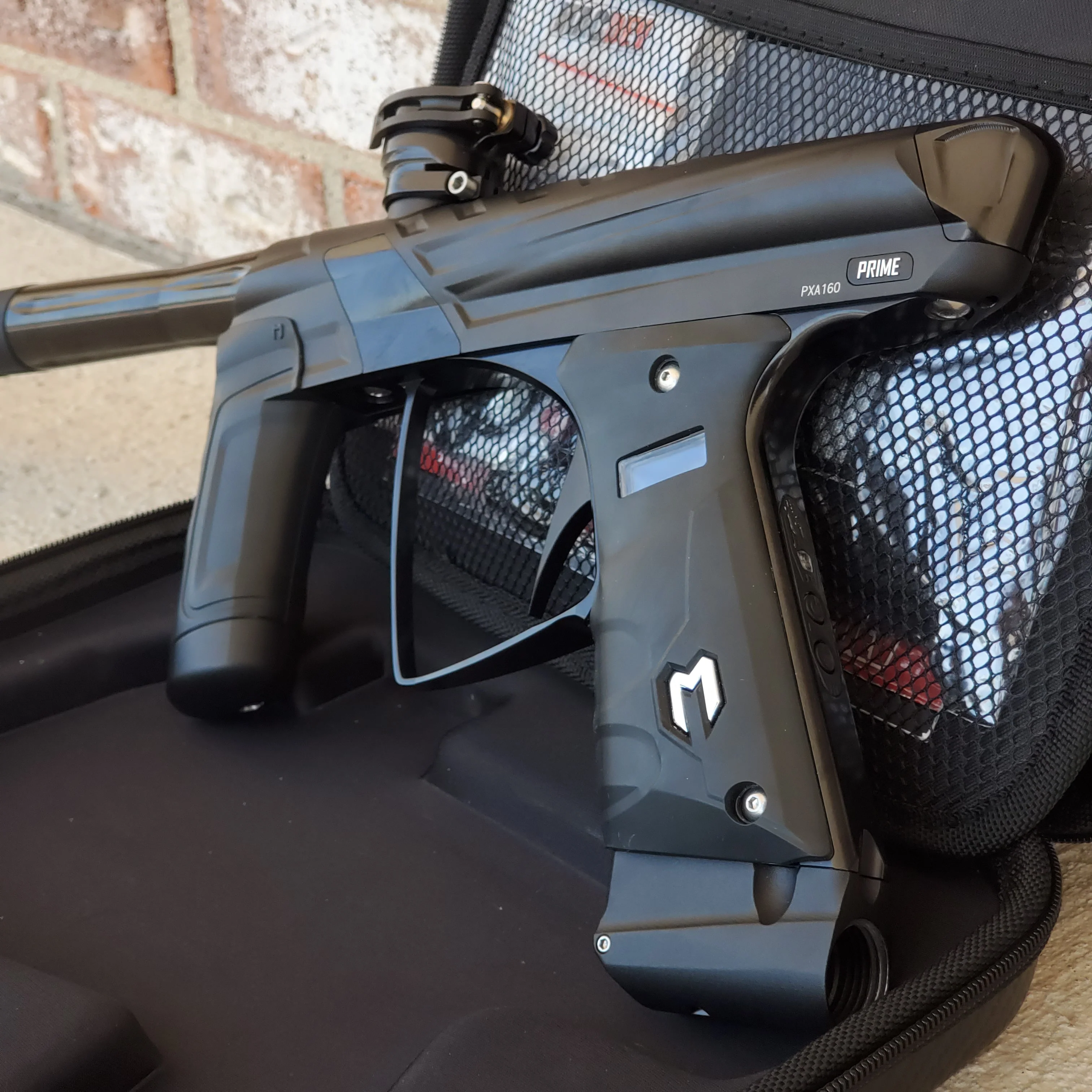 Used MacDev Prime XTS Paintball Gun - Dust Black / Gloss Black - Image 3