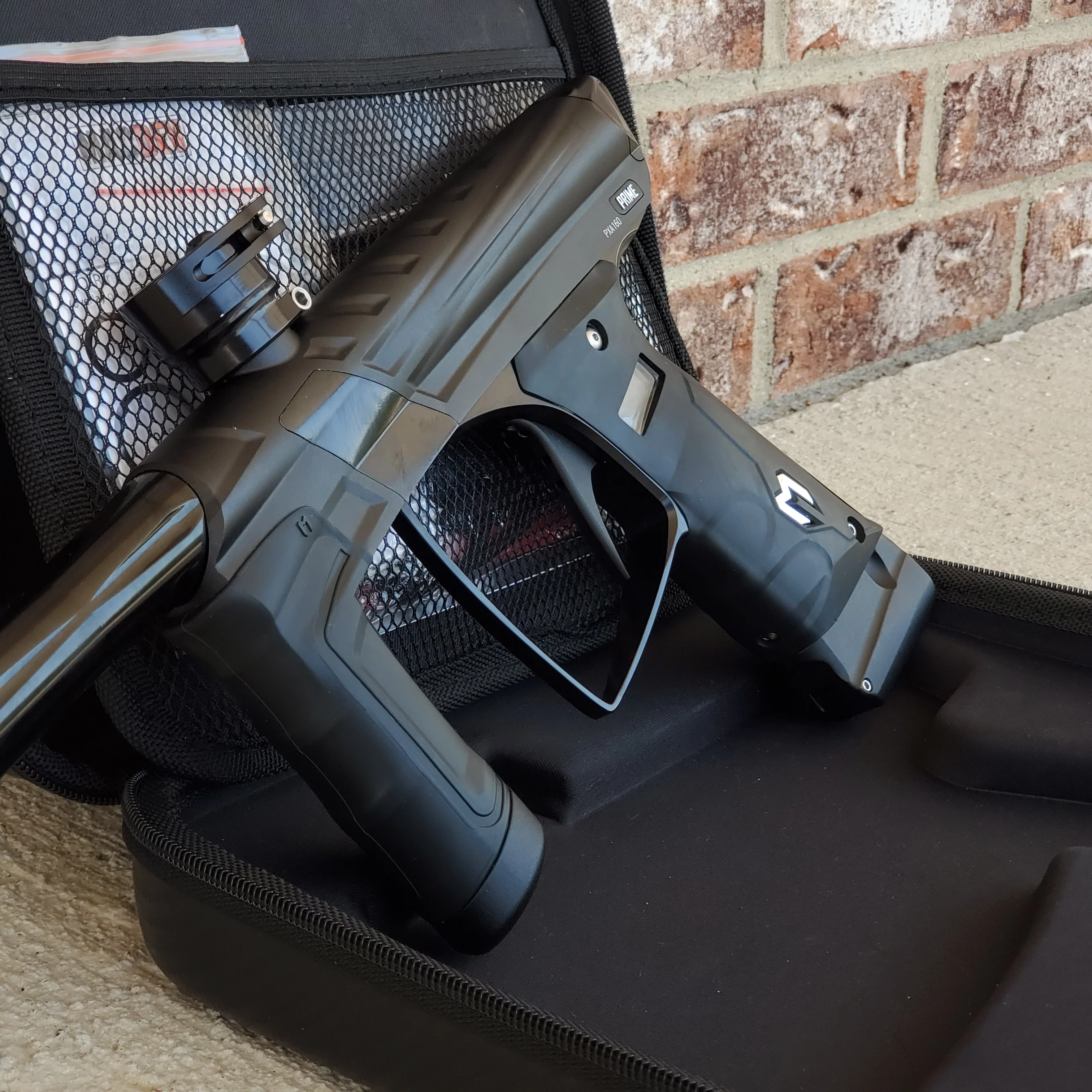 Used MacDev Prime XTS Paintball Gun - Dust Black / Gloss Black - Image 4