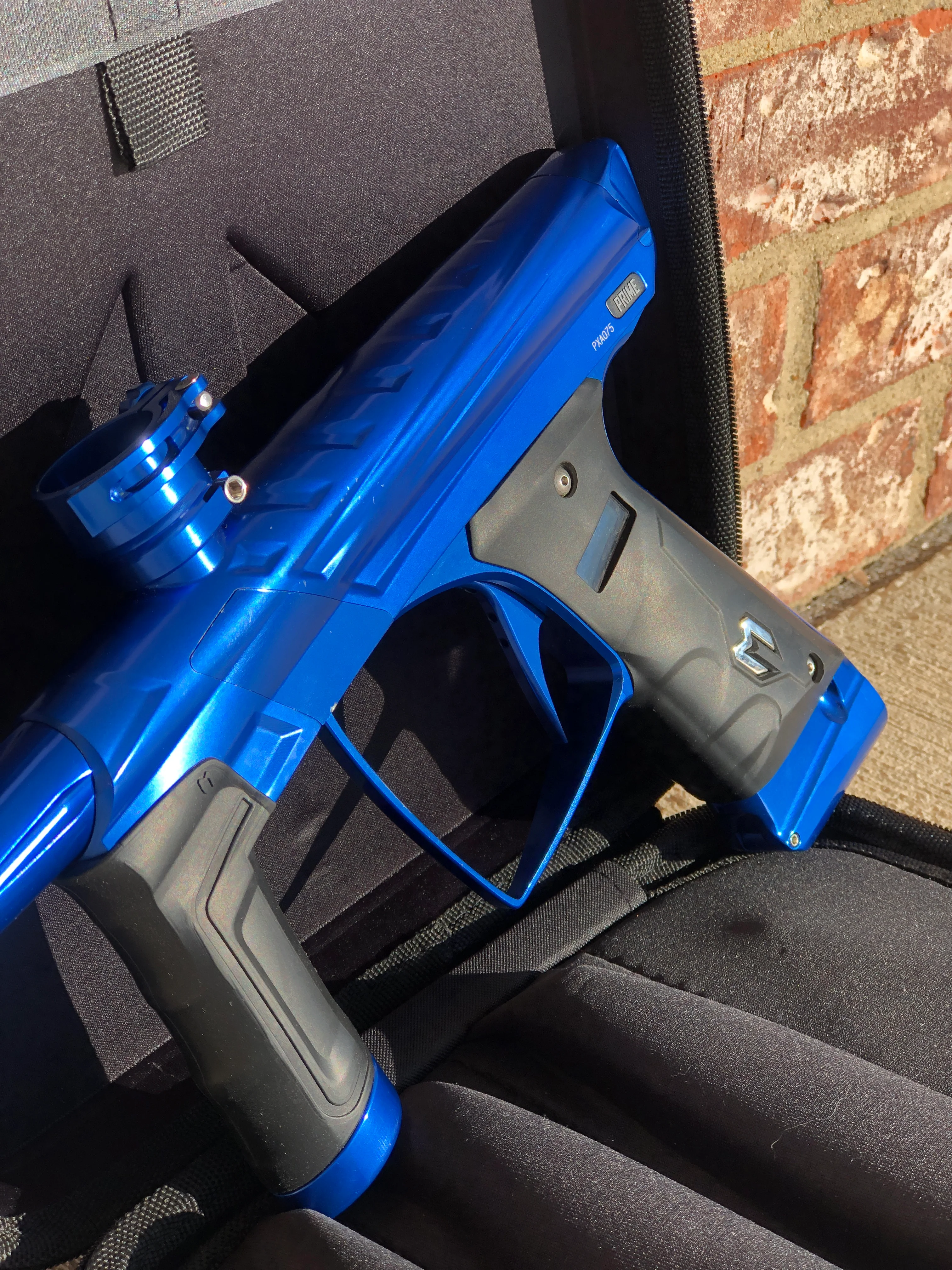 Used MacDev Prime XTS Paintball Gun - Polished Blue - Image 3