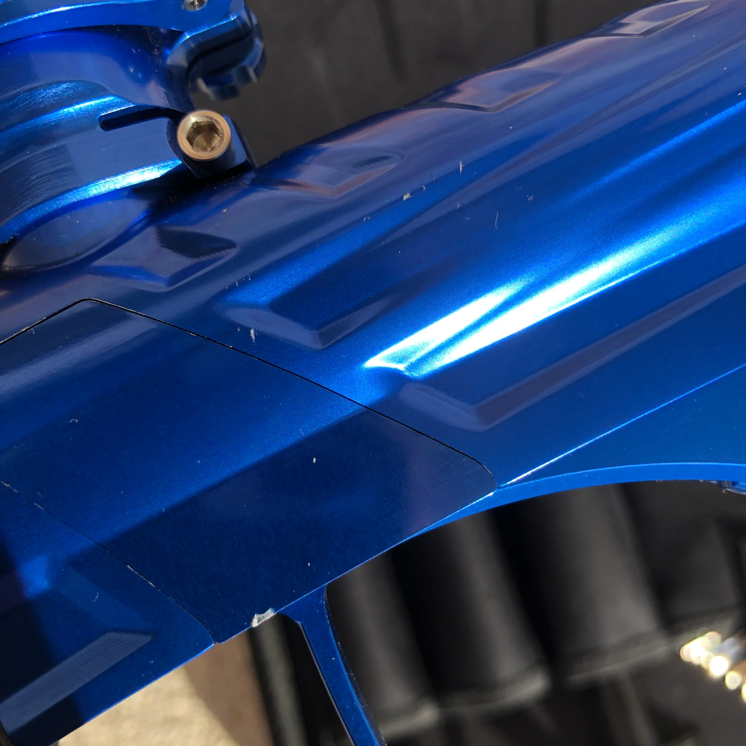 Used MacDev Prime XTS Paintball Gun - Polished Blue - Image 4