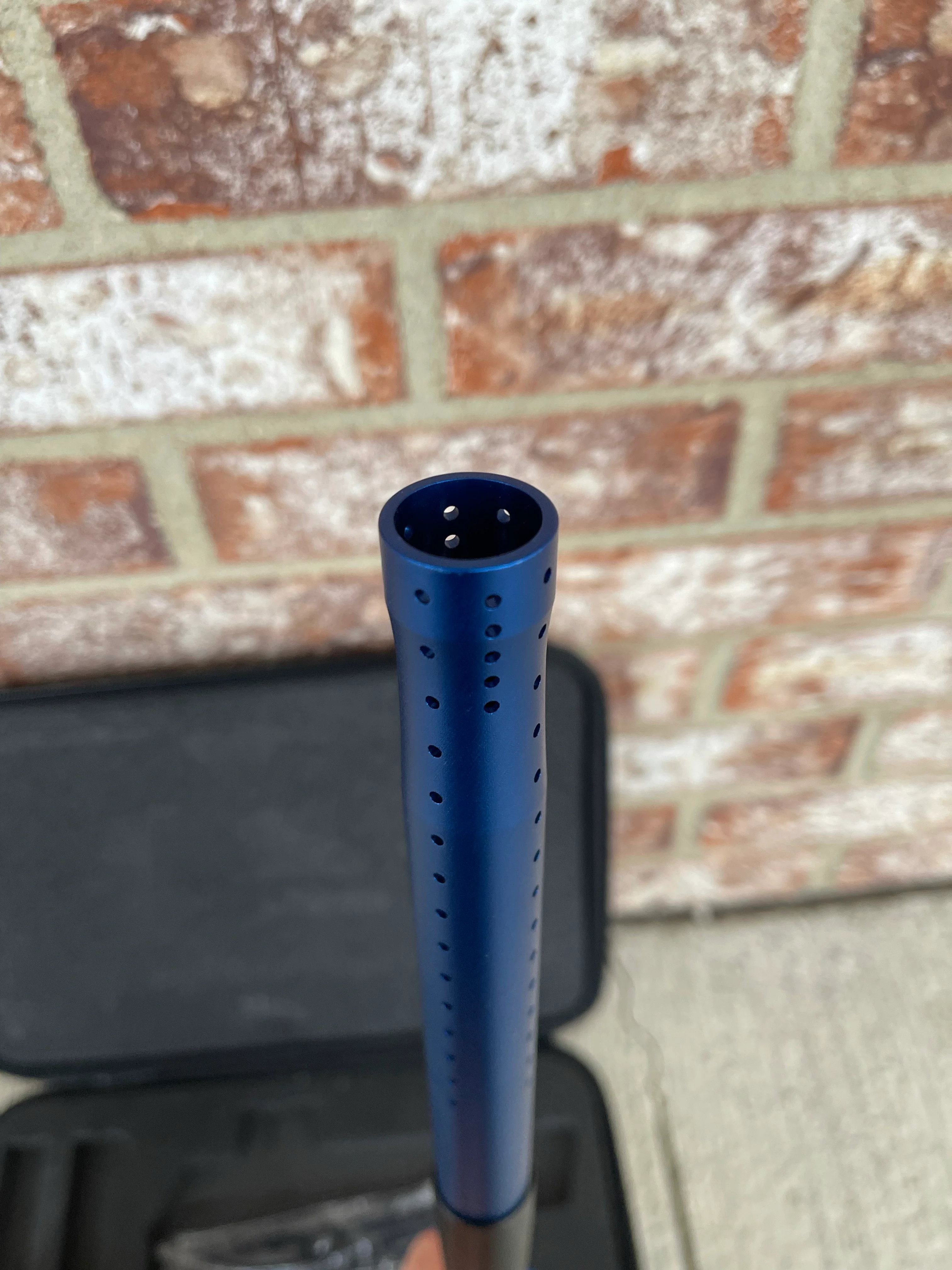 Used Macdev XDR Paintball Gun - Dust Blue with Mech Frame - Image 6