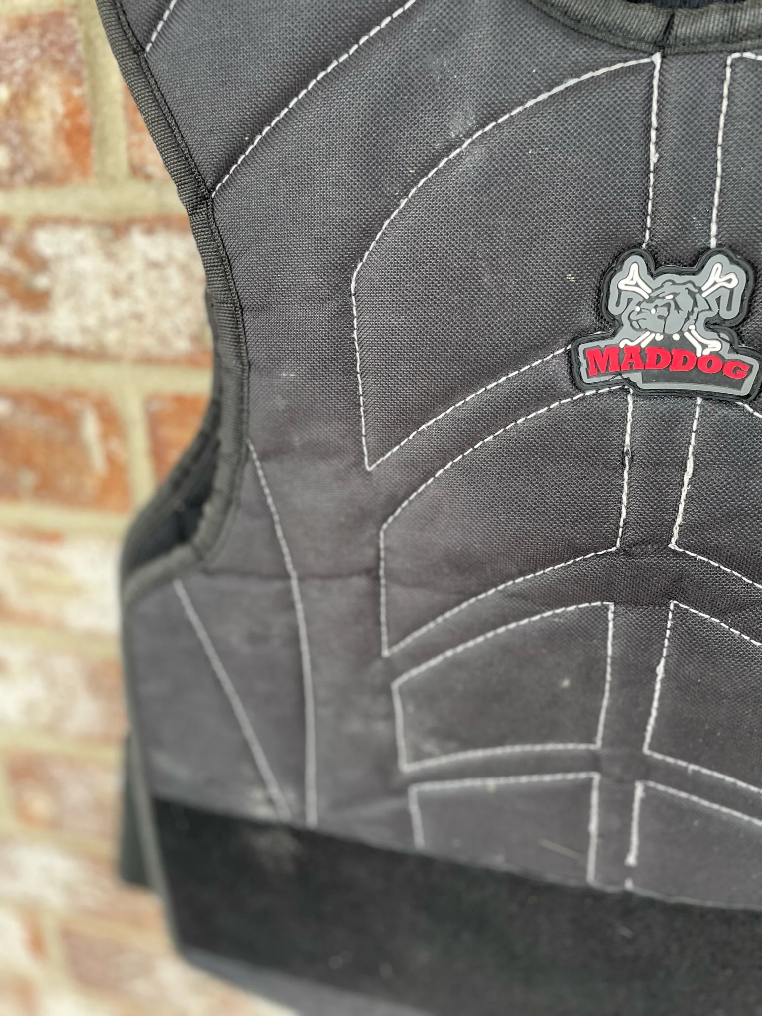 Used Maddog Chest Protector - Black - Image 3