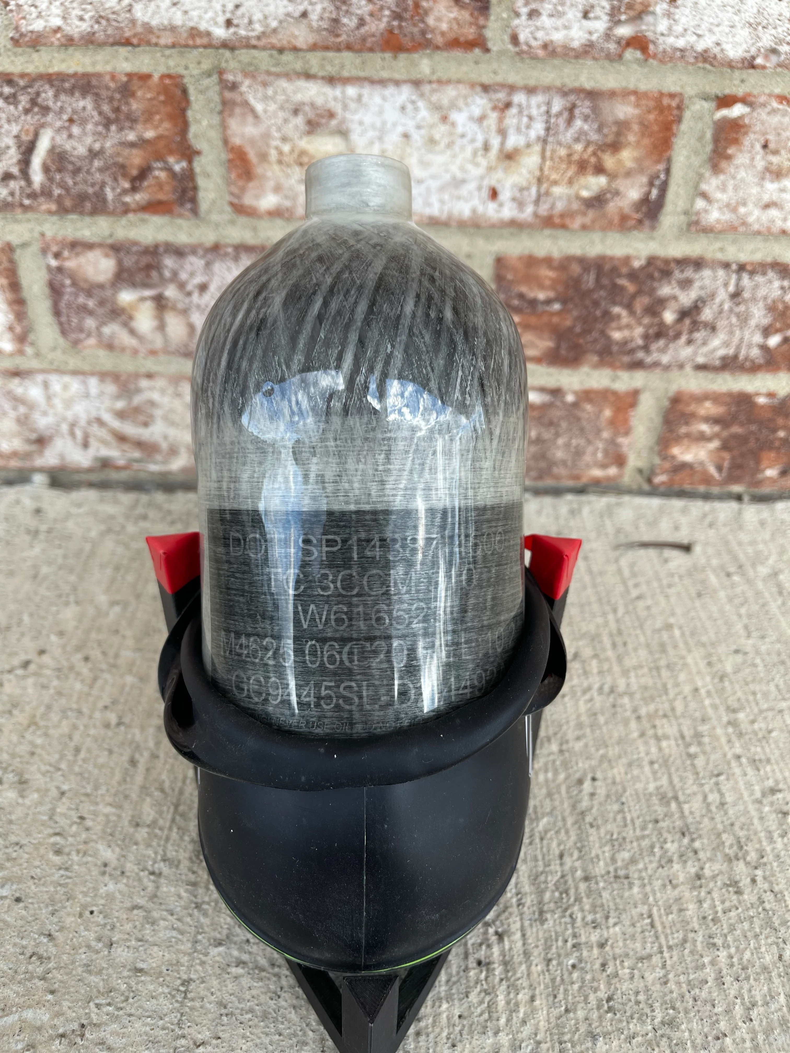 Used Ninja 45/4500 Lite Paintball Tank - Grey Ghost - Image 2