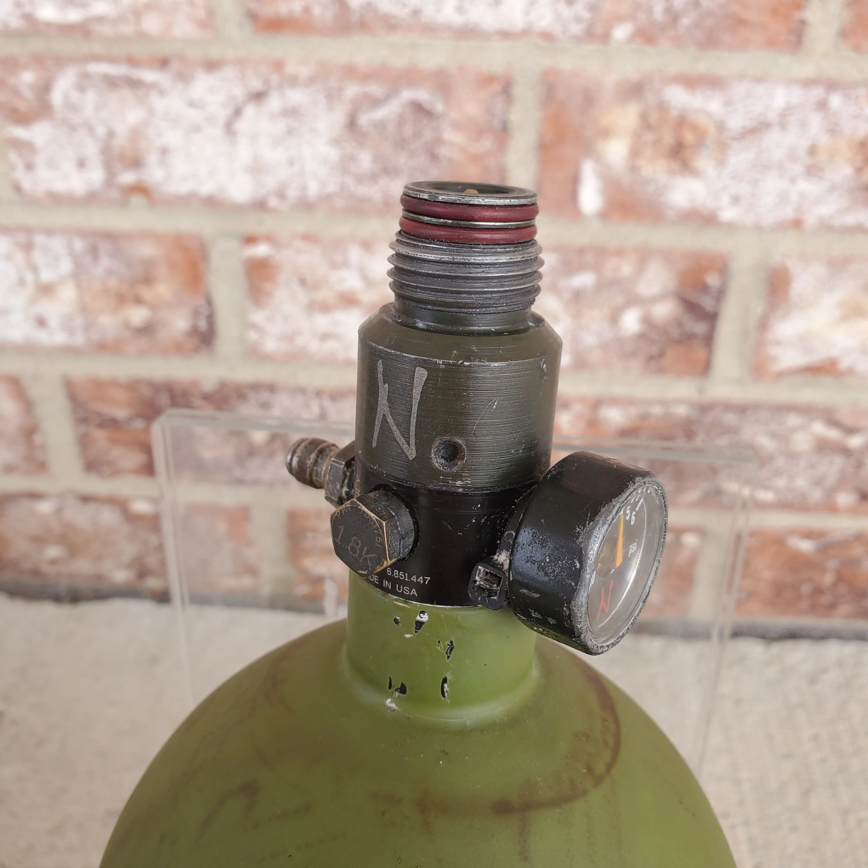 Used Ninja 68/4500 Paintball Tank - Image 2