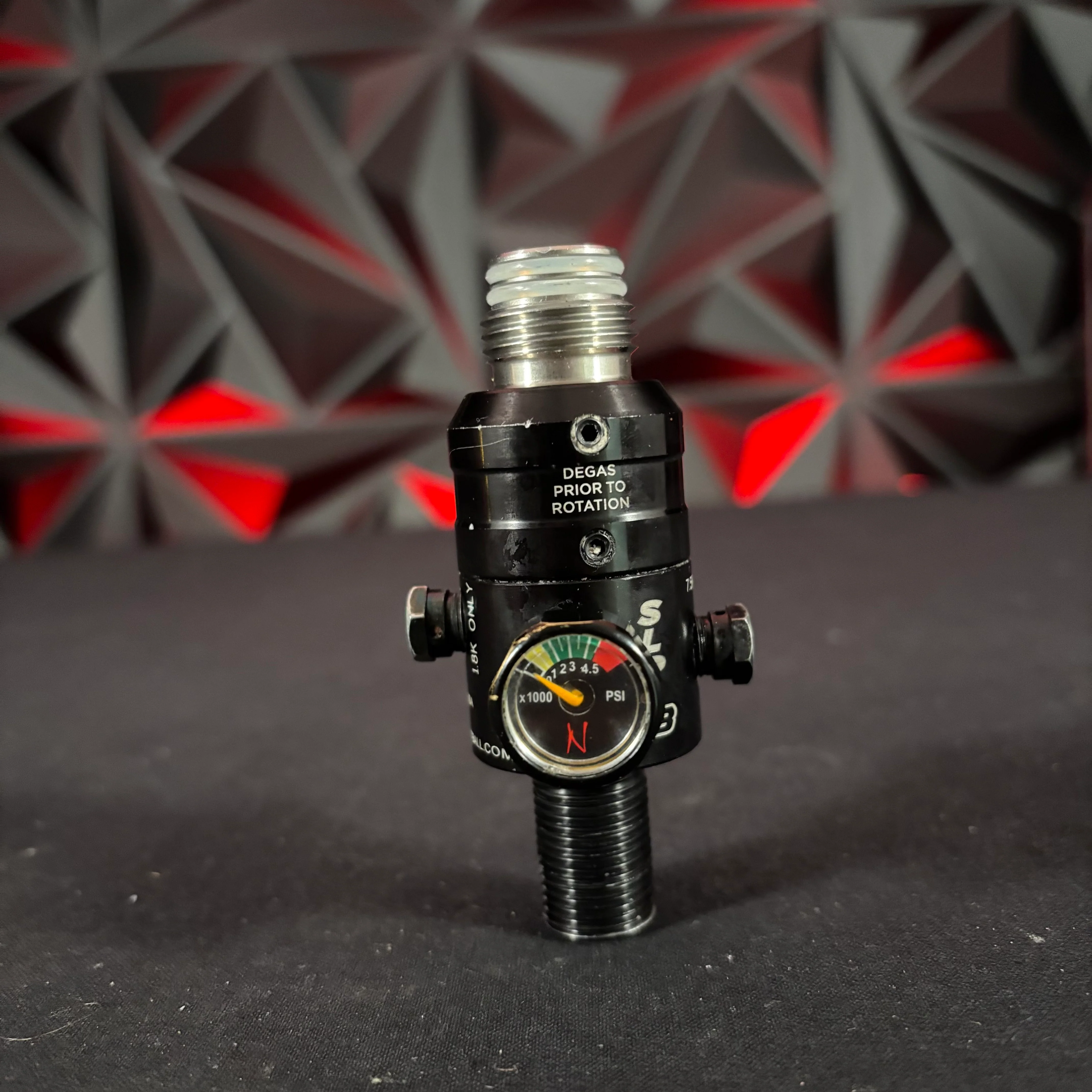 Used Ninja ACE ProV3 Paintball Regulator - SLP - Stainless Steel