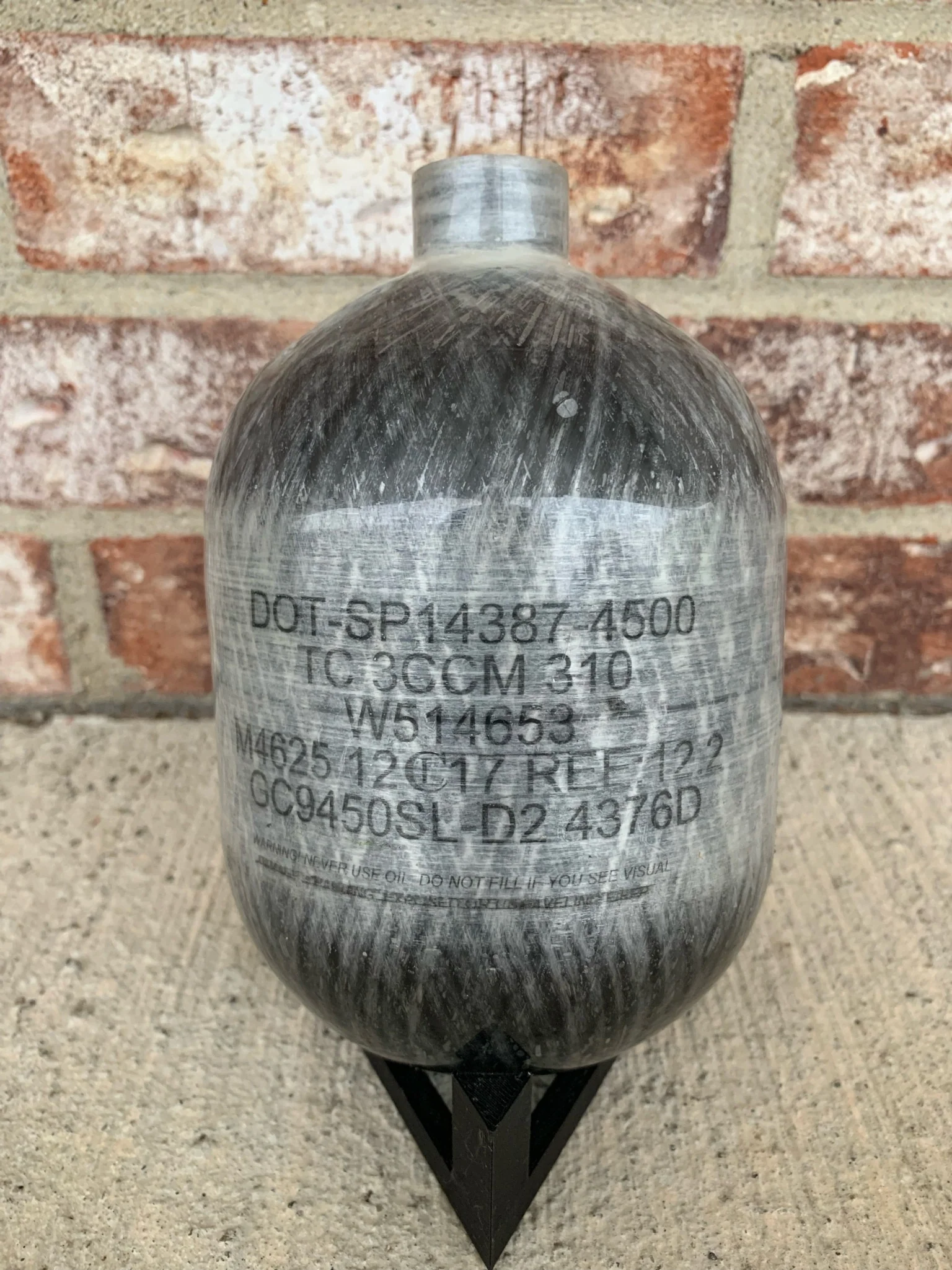Used Ninja Lite 50/4500 Paintball Tank - Image 2