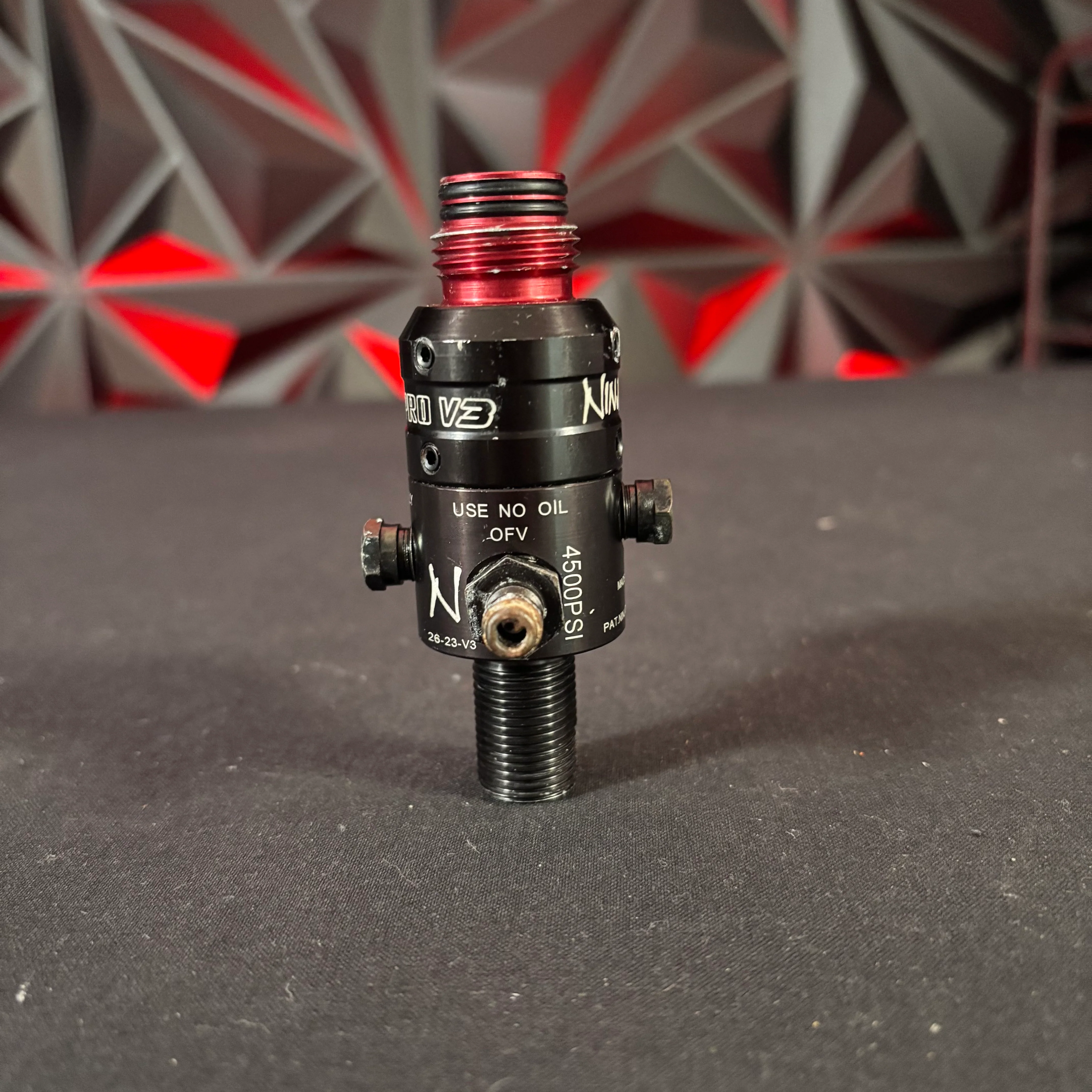 Used Ninja ProV3 Paintball Regulator - Stainless steel - Image 2