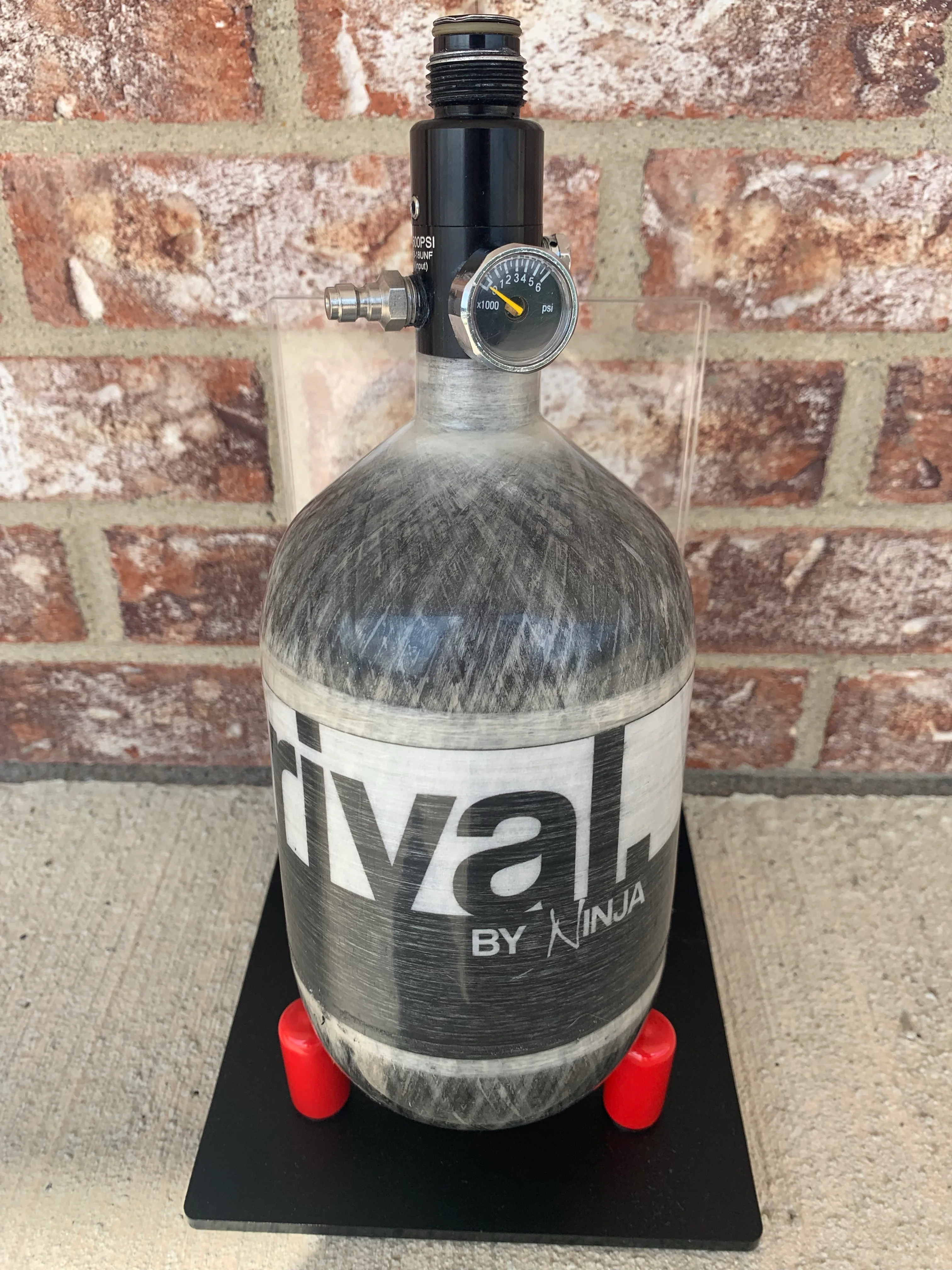 Used Ninja Rival Paintball Air Tank- 68/4500 - Image 2