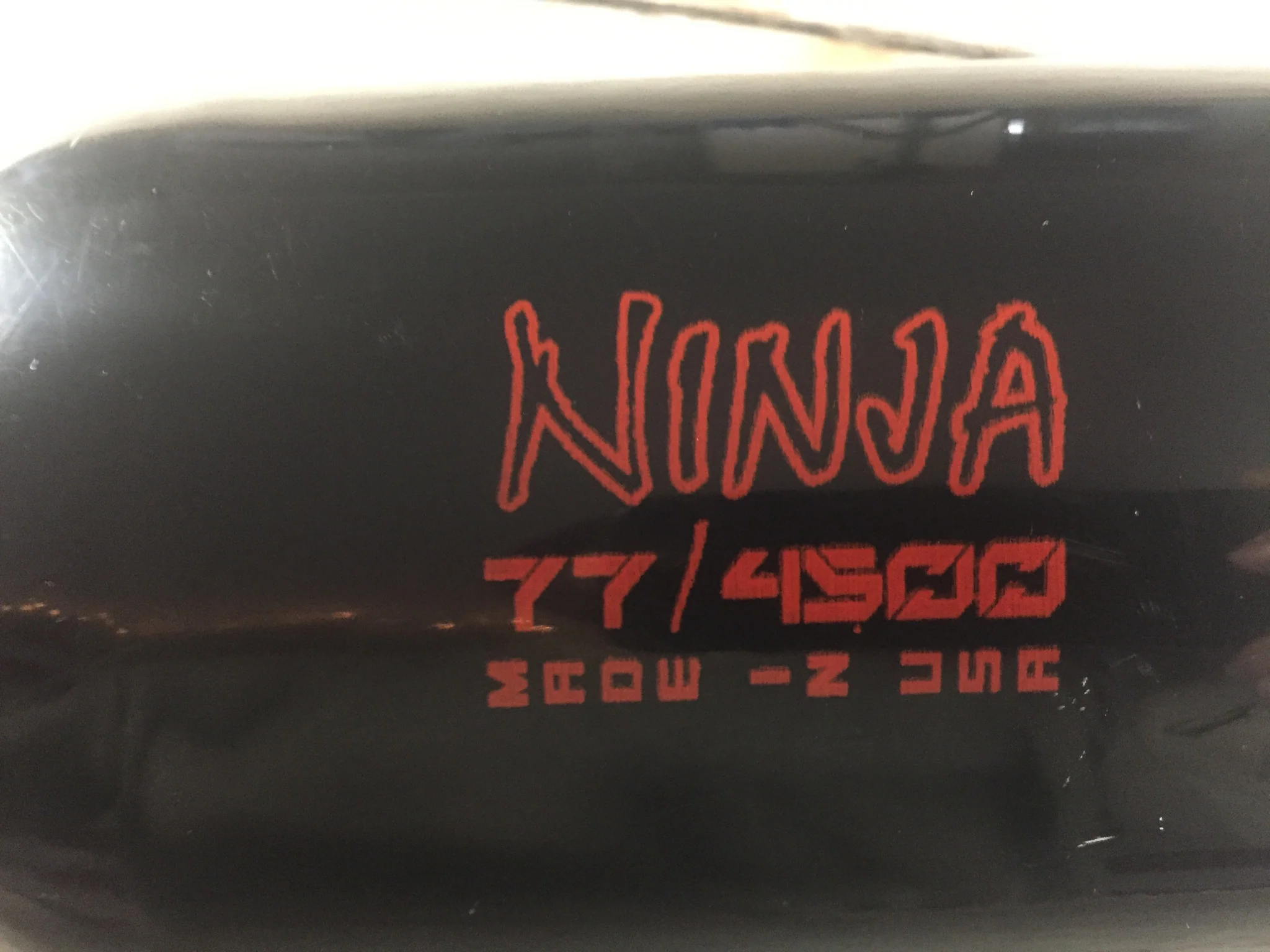 USED Ninja SL 77 - Black - Red - Pro V2 Reg - Image 3