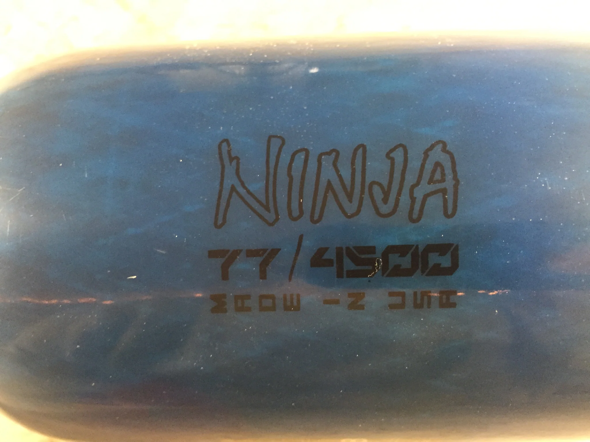 USED Ninja SL 77 - Blue - Myth Reg - Image 2