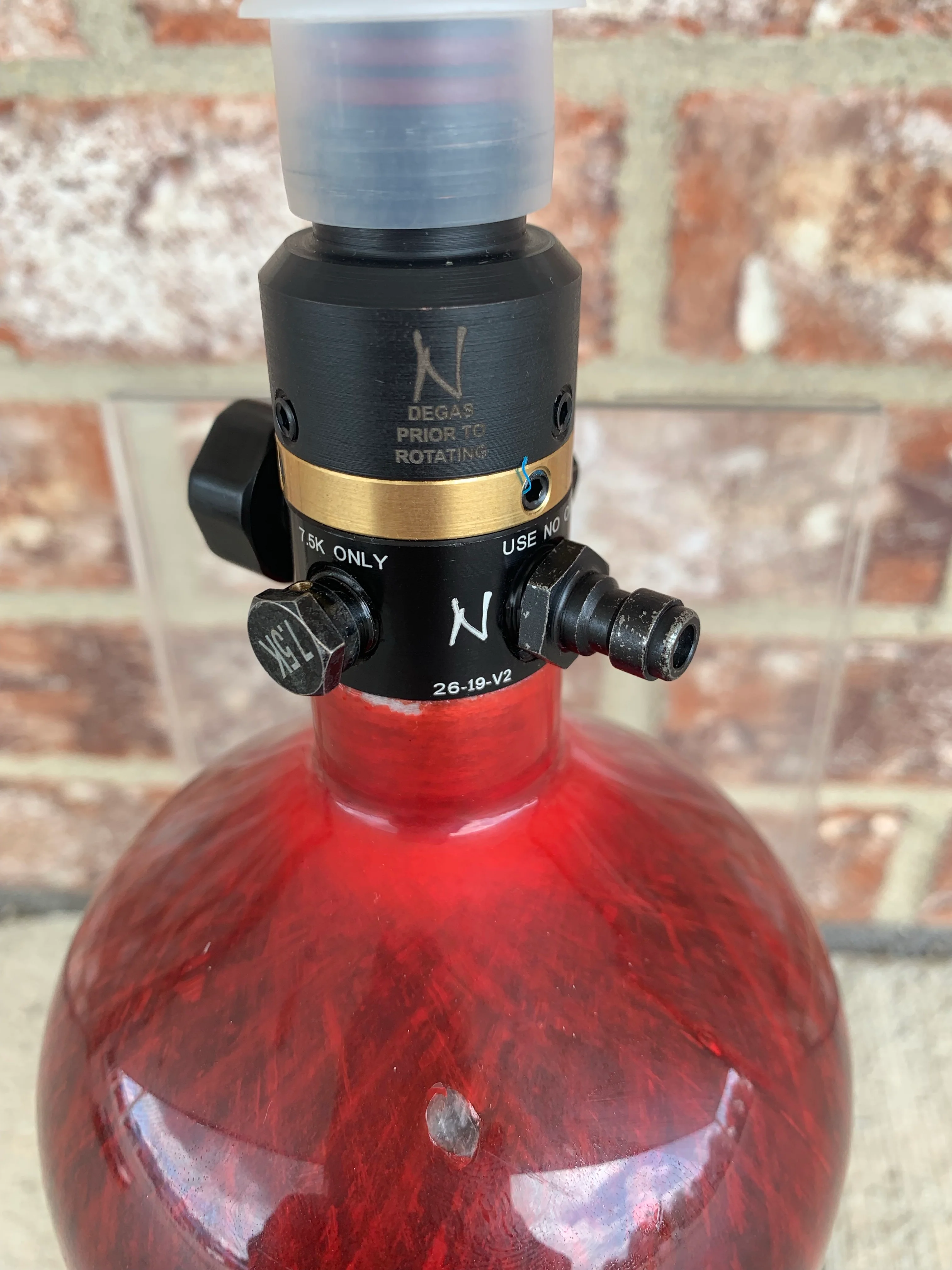 Used Ninja SL2 68/4500 Air Tank- Dark Red - Image 4