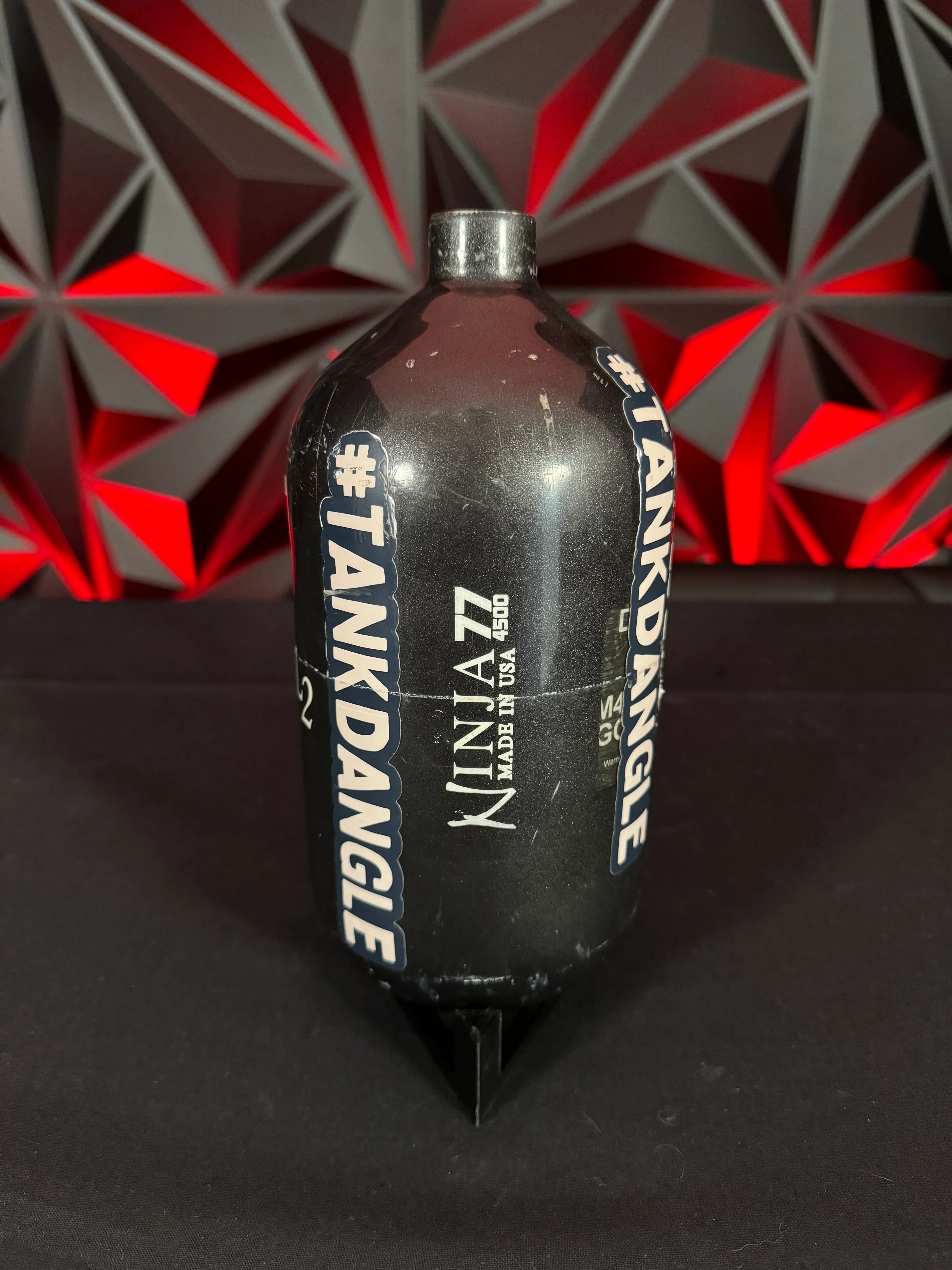 Used Ninja SL2 77/4500 Paintball Tank - Gunsmoke  *BOTTLE ONLY* - Image 2