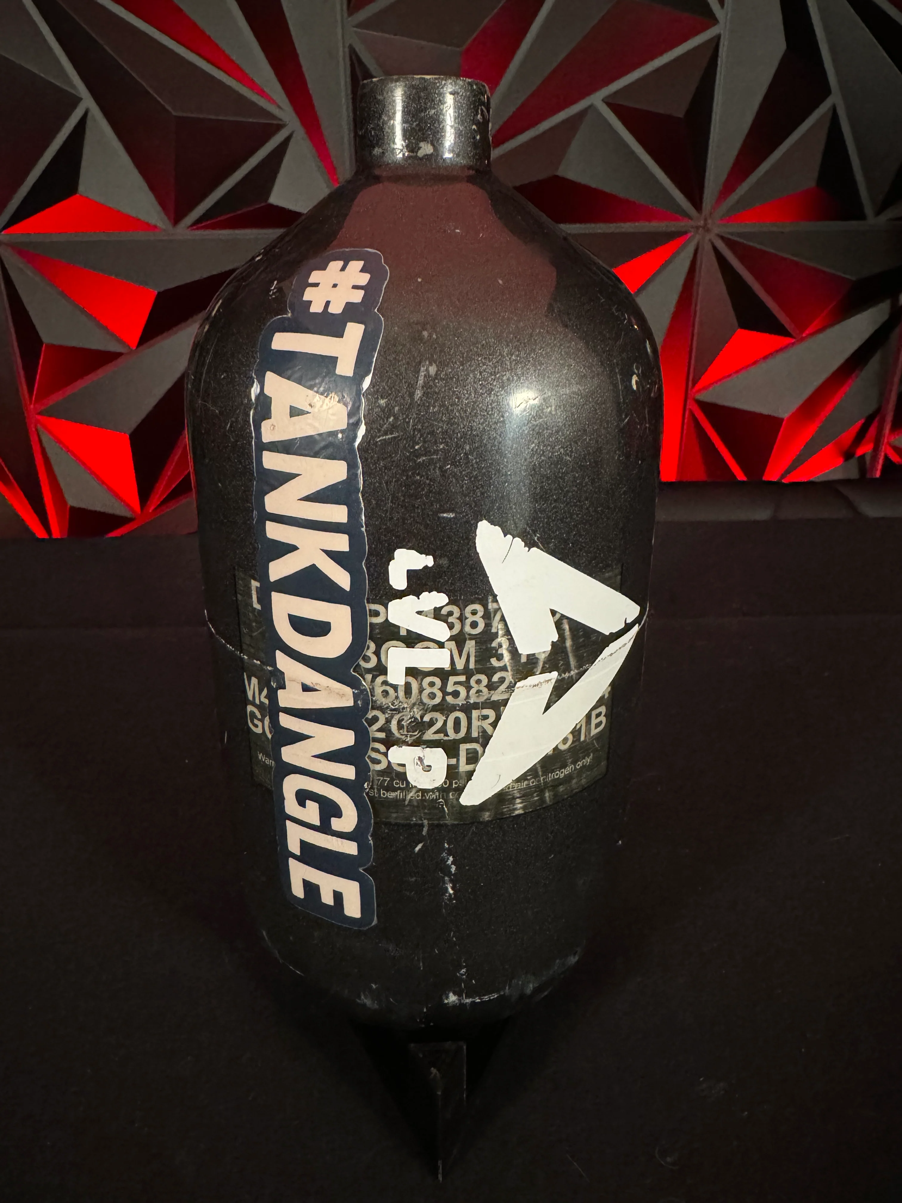 Used Ninja SL2 77/4500 Paintball Tank - Gunsmoke  *BOTTLE ONLY* - Image 3