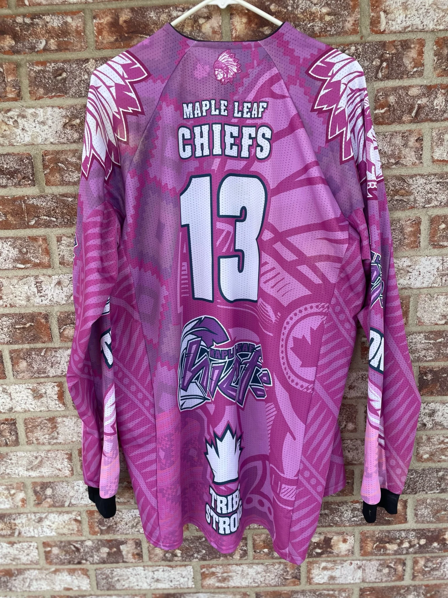 Used Paintball Jersey - Maple Leaf Chiefs - 2XL - Image 2