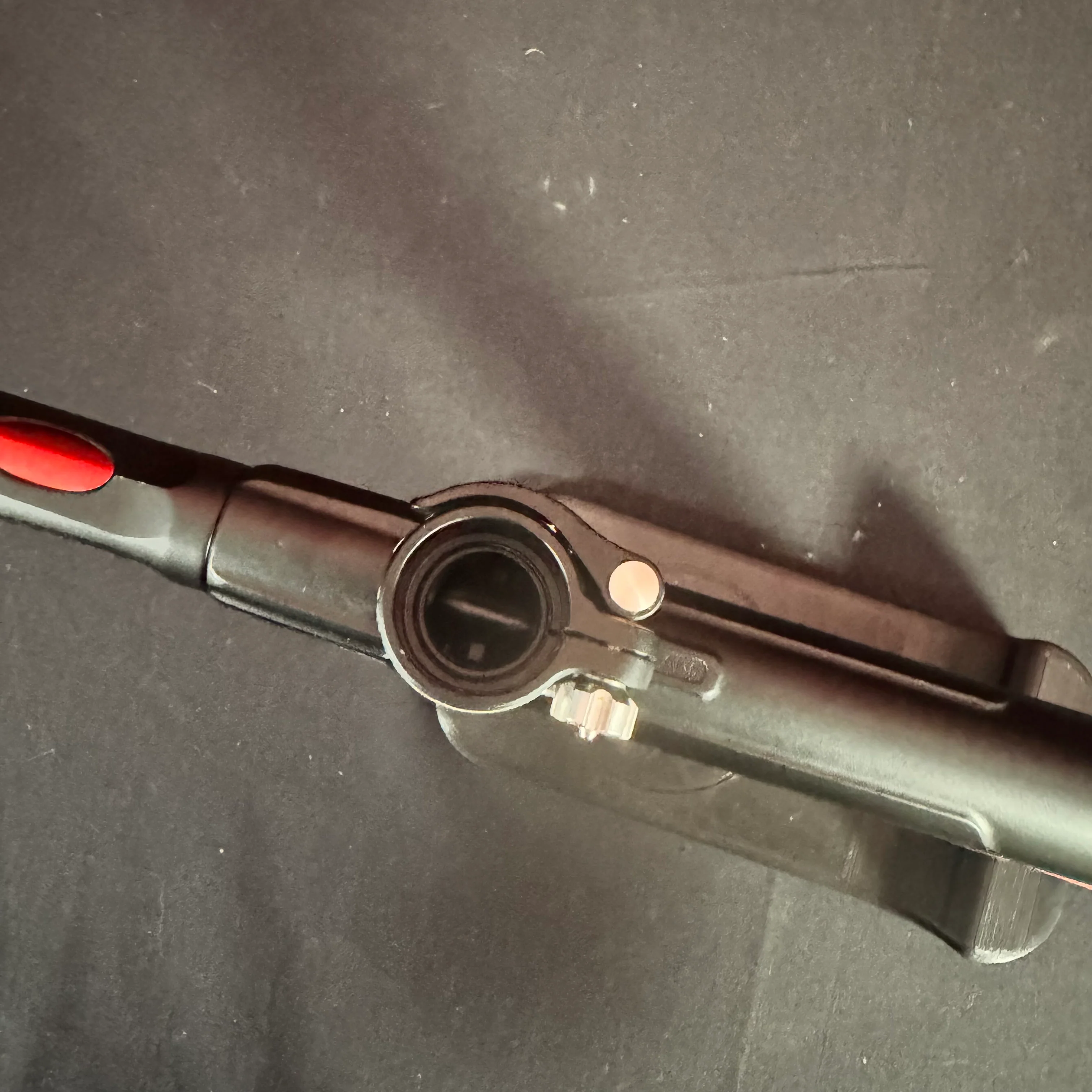 Used Planet Eclipse 170R Paintball Gun - Black w/ Shaft FR Barrel & Red Grip Kit - Image 9