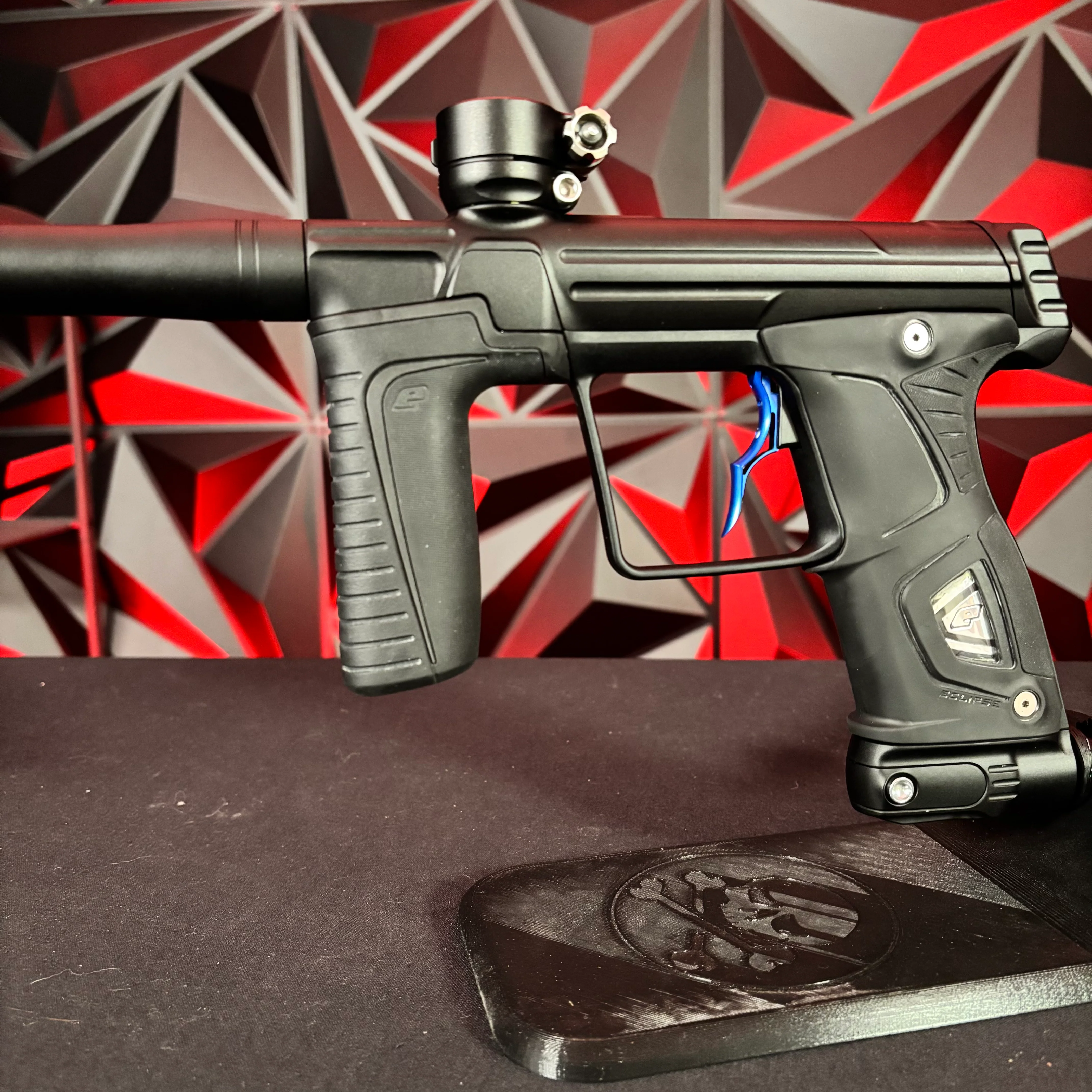 Used Planet Eclipse 170R Paintball Gun - Black w/ Infamous Deuce Trigger - Image 5