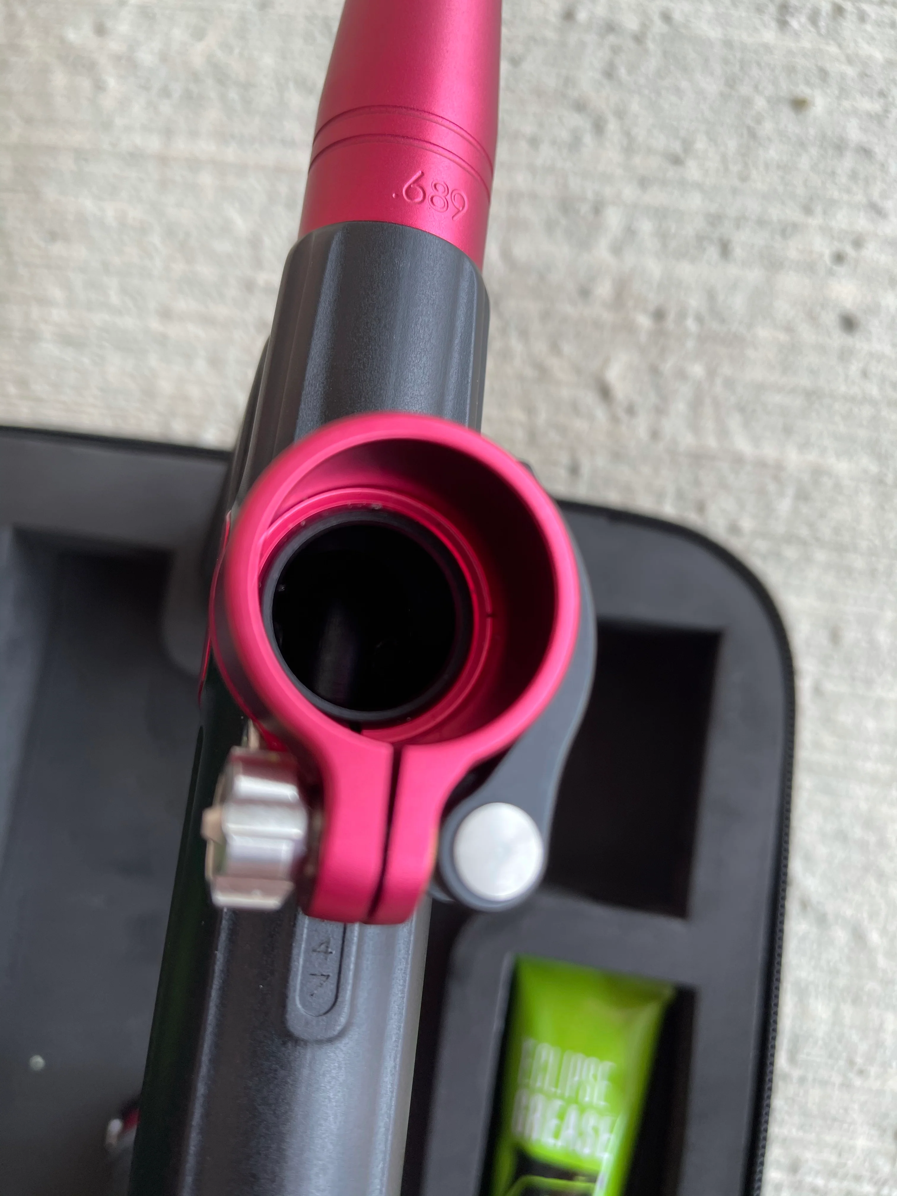 Used Planet Eclipse 170R Paintball Gun - Black / Red - Image 6