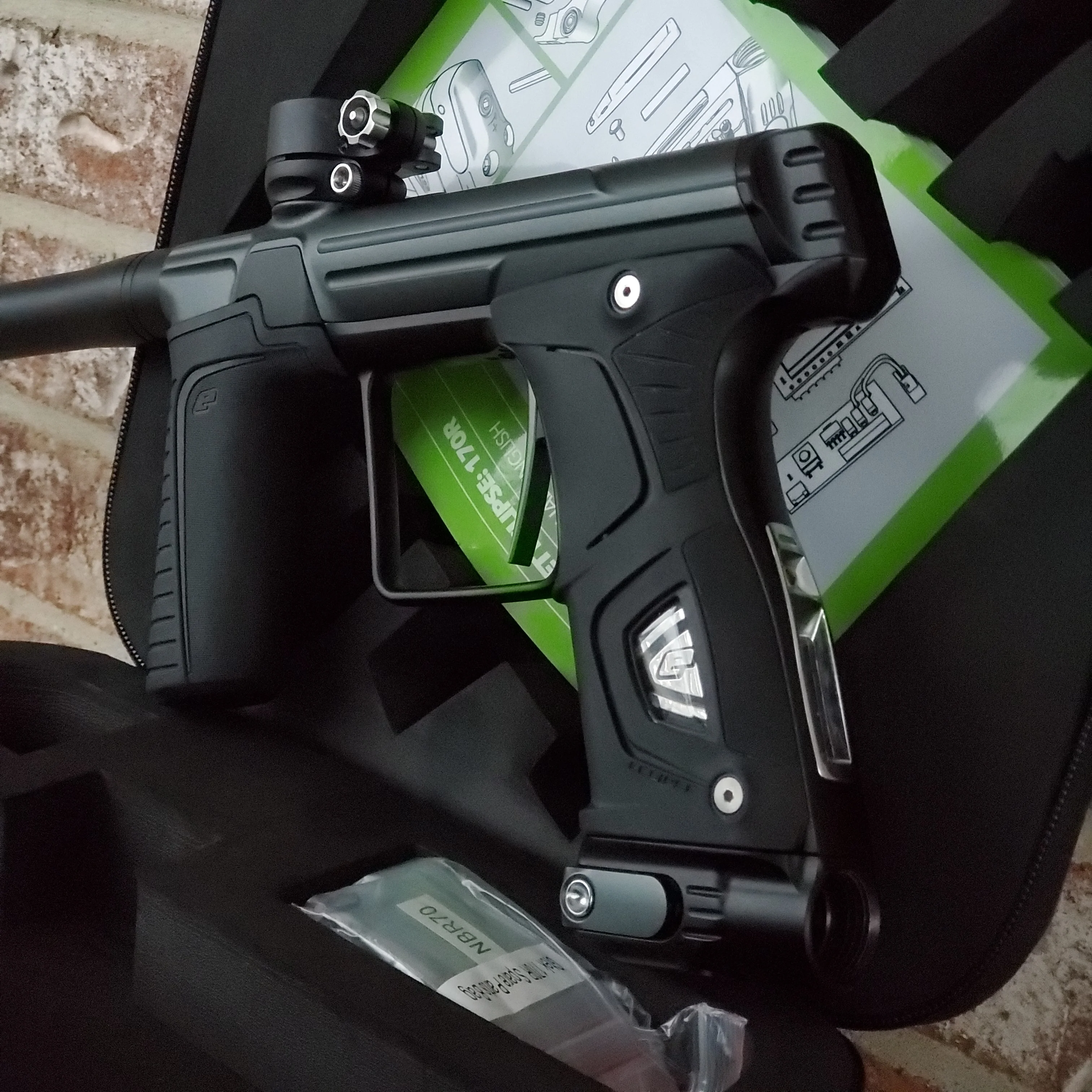 Used Planet Eclipse 170R Paintball Gun - Grey / Black - Image 3