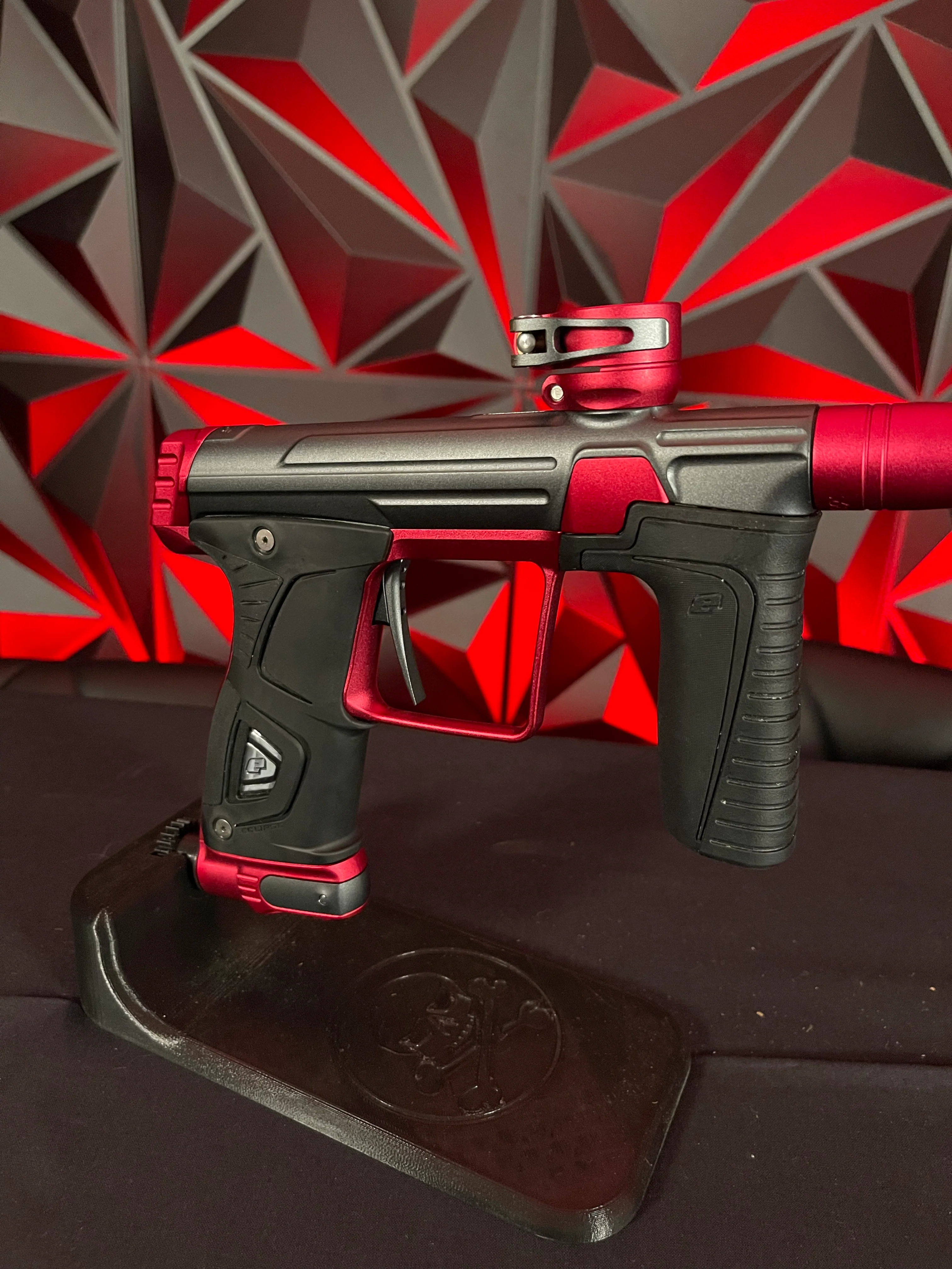 Used Planet Eclipse 170R Paintball Gun - Grey / Red - Image 3
