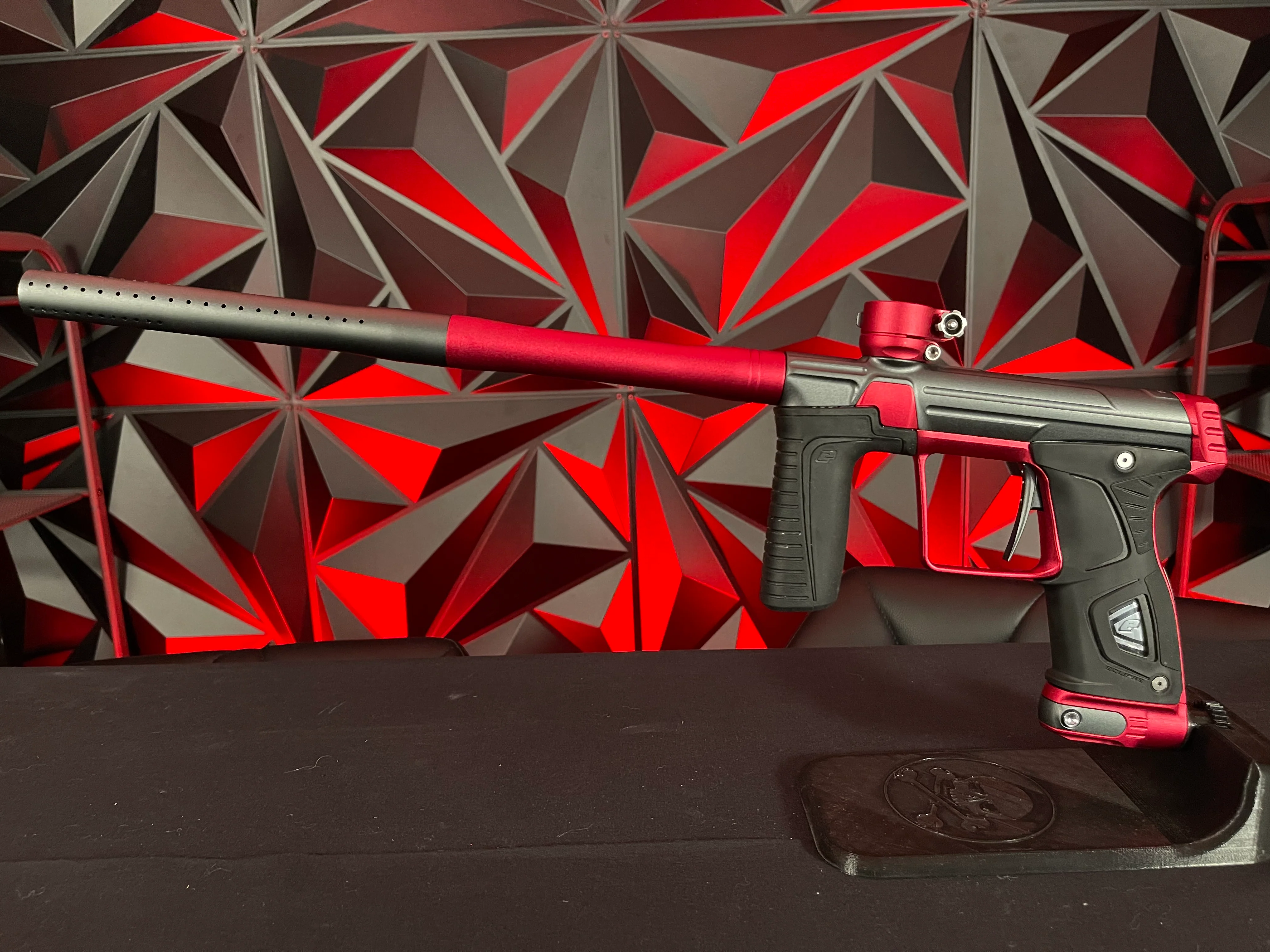 Used Planet Eclipse 170R Paintball Gun - Grey / Red - Image 6
