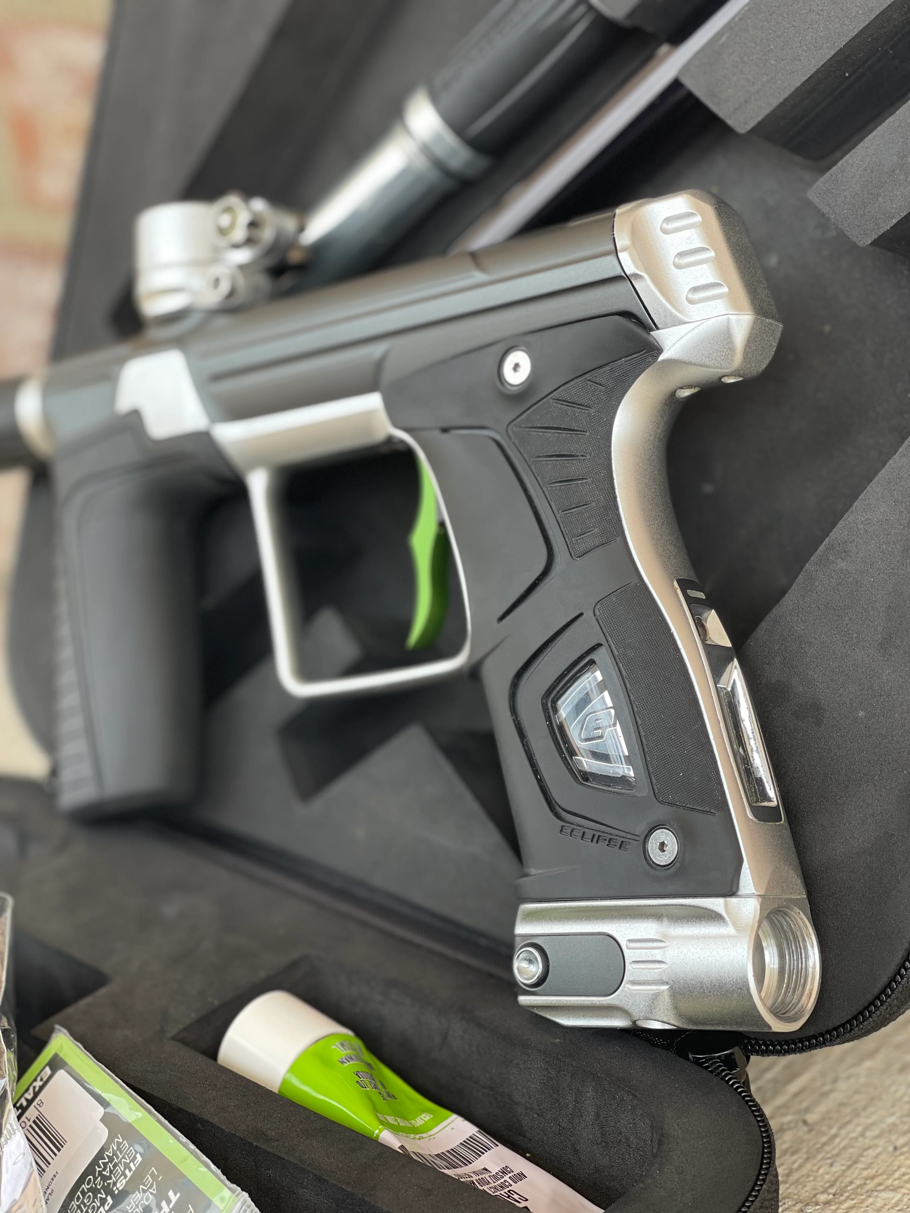 Used Planet Eclipse 170R Paintball Gun - Grey / Silver - Image 3