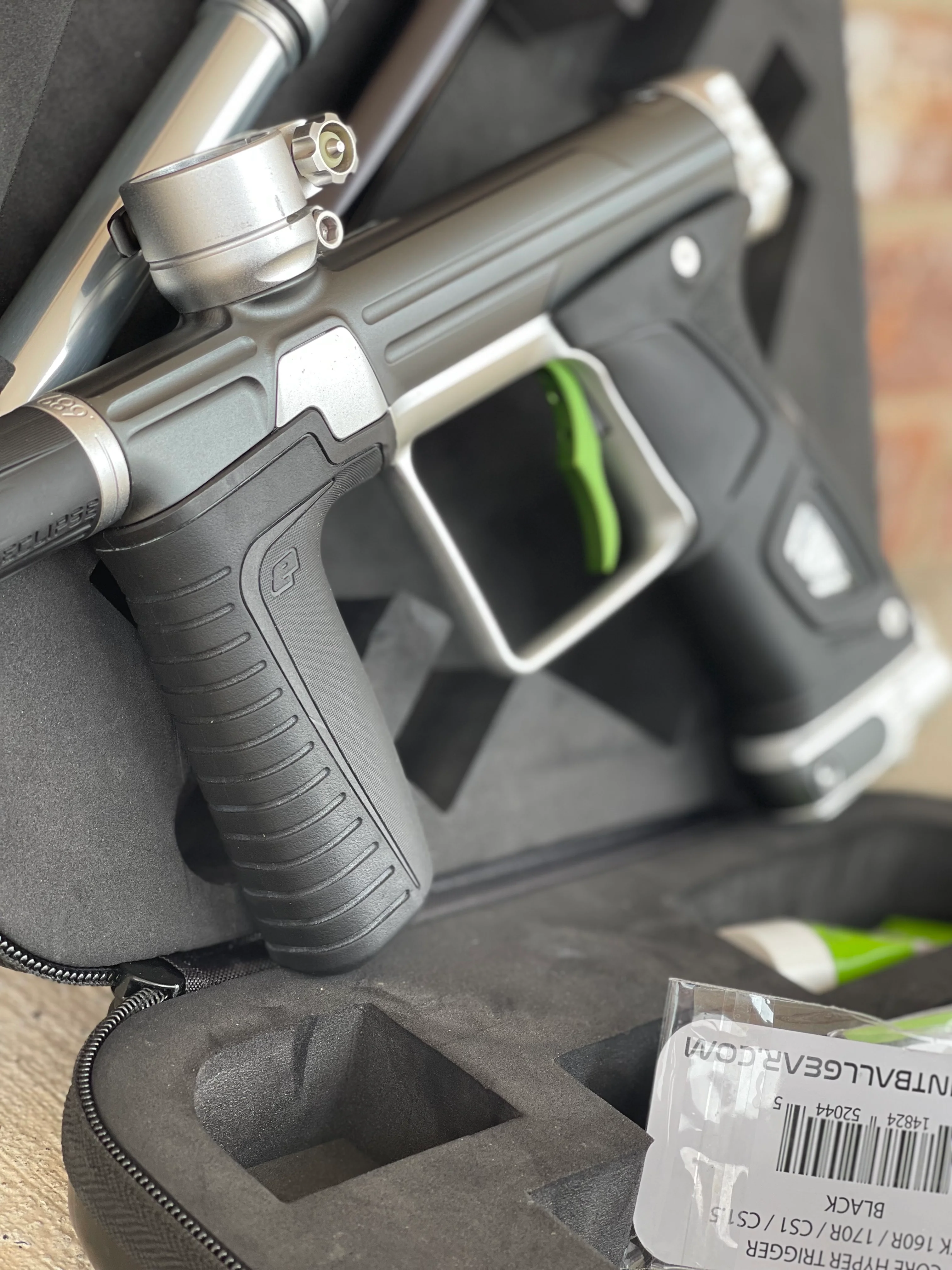 Used Planet Eclipse 170R Paintball Gun - Grey / Silver - Image 4