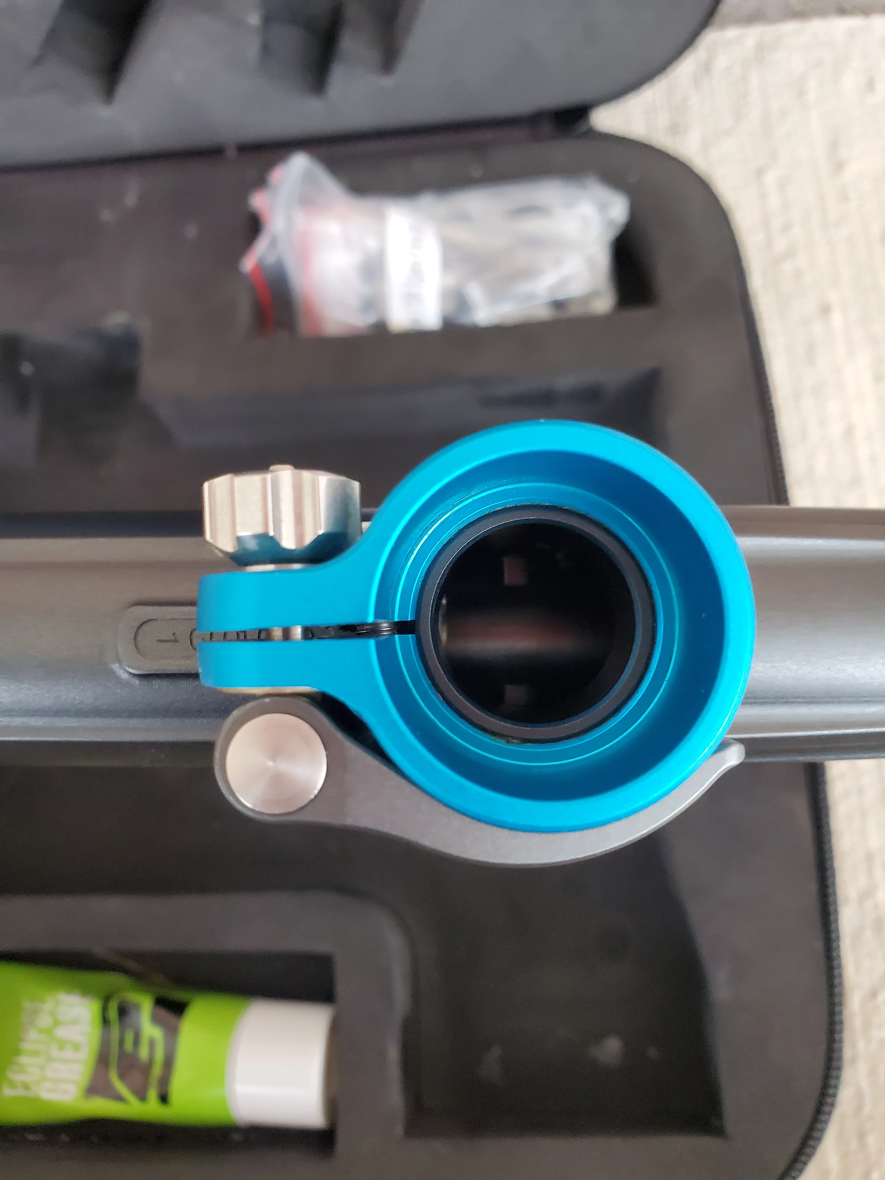 Used Planet Eclipse Gtek 170R Paintball Gun - Grey / Teal - Image 7