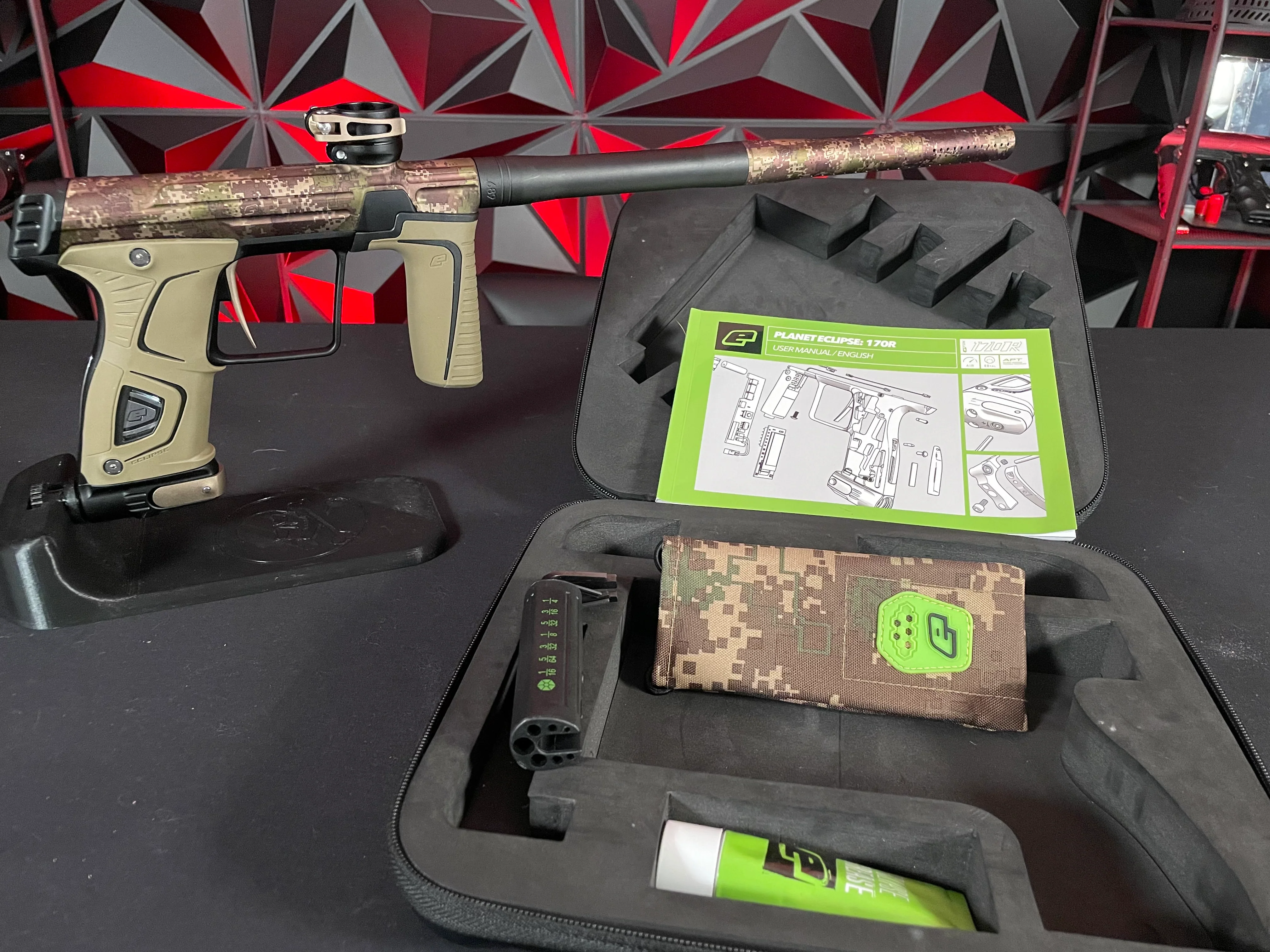 Used Planet Eclipse 170R Paintball Gun - HDE Earth/Black - Image 2