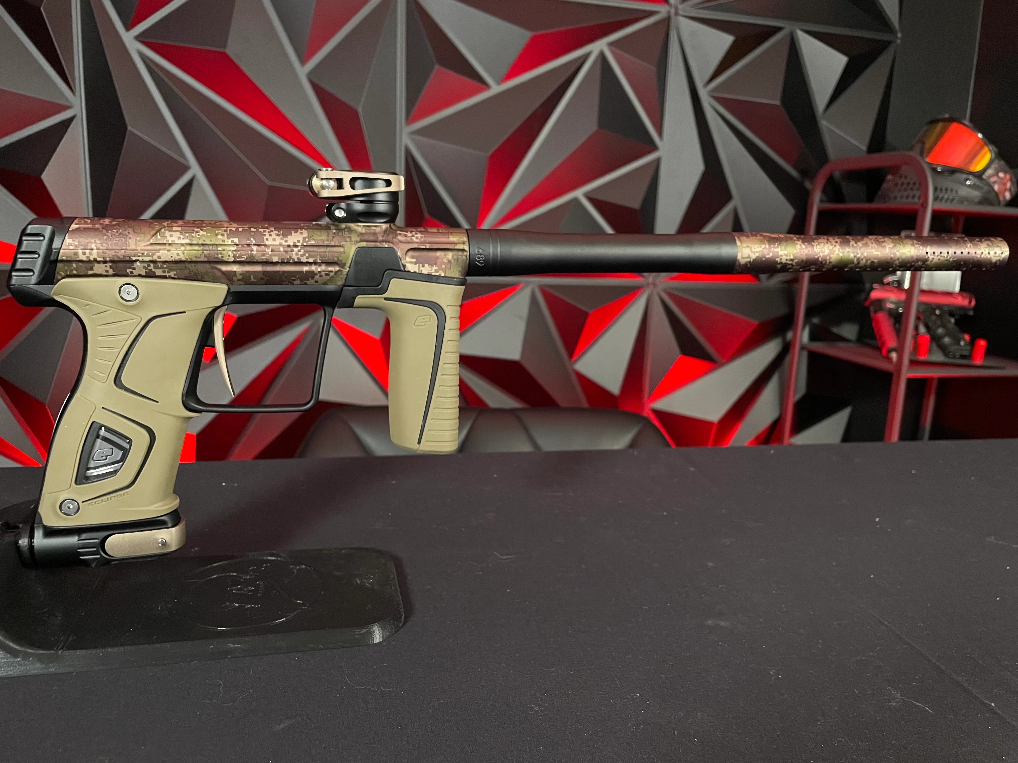 Used Planet Eclipse 170R Paintball Gun - HDE Earth/Black - Image 6