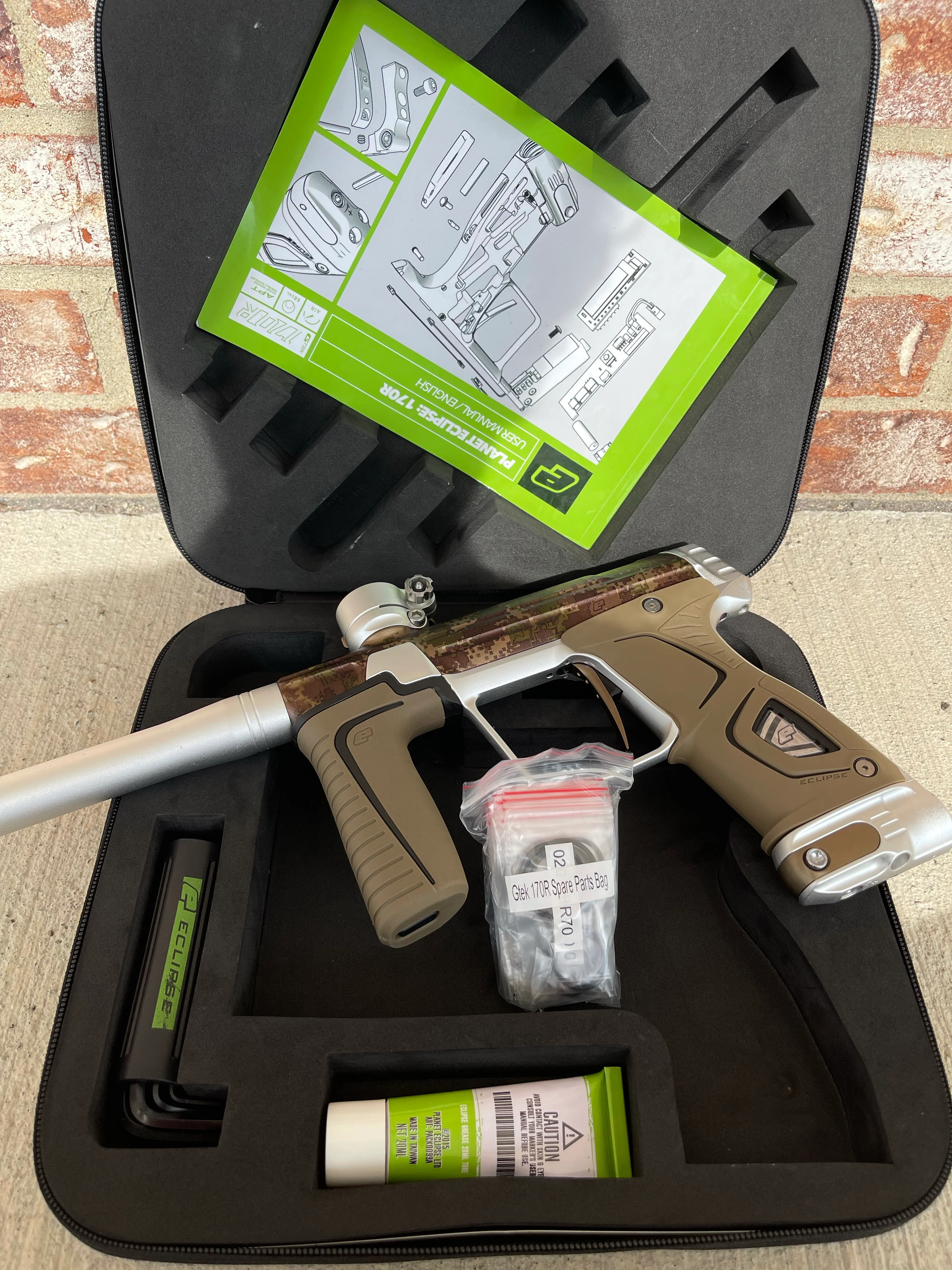 Used Planet Eclipse 170R Paintball Gun - HDE Silver - Image 5