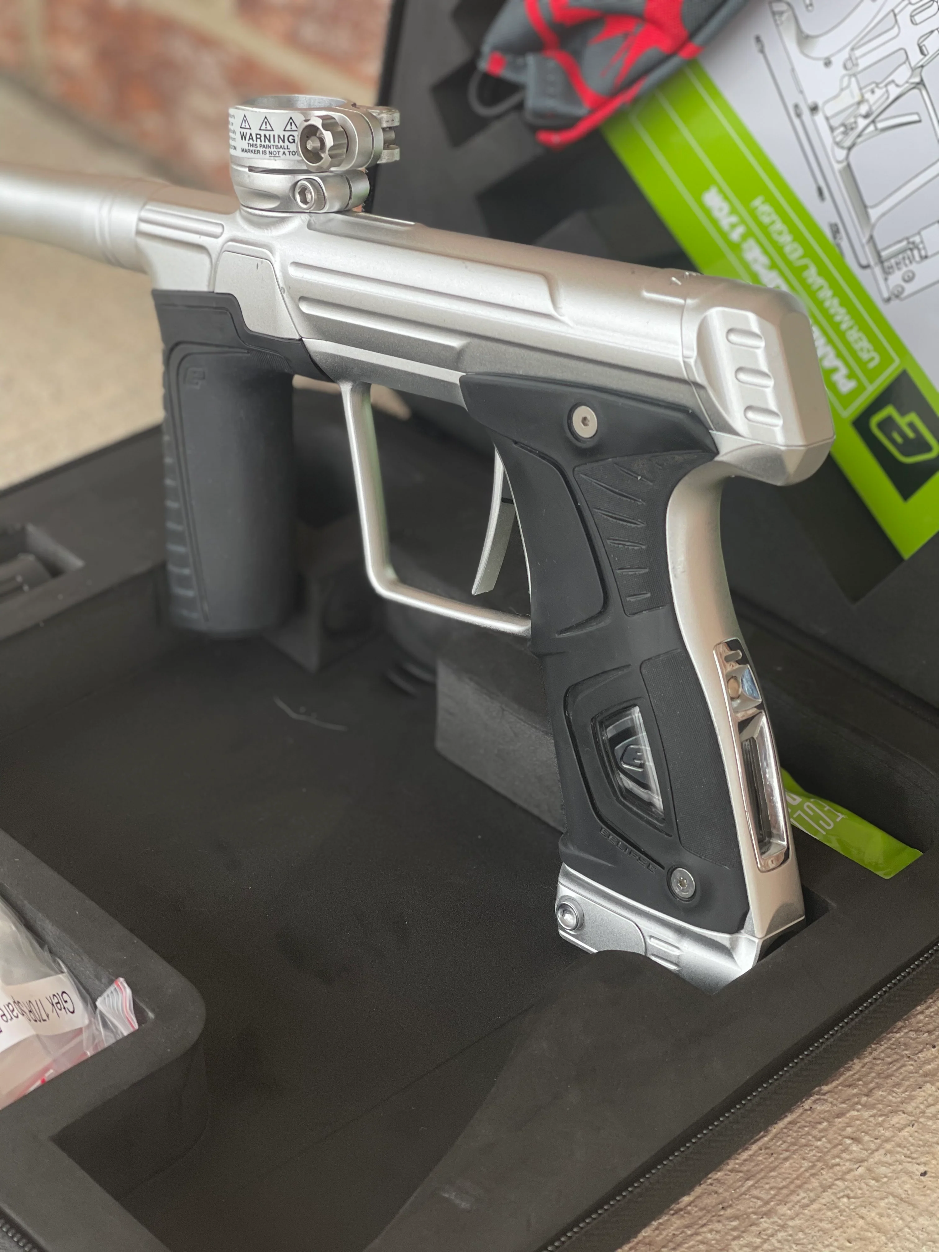 Used Planet Eclipse 170R Paintball Gun - Silver - Image 2