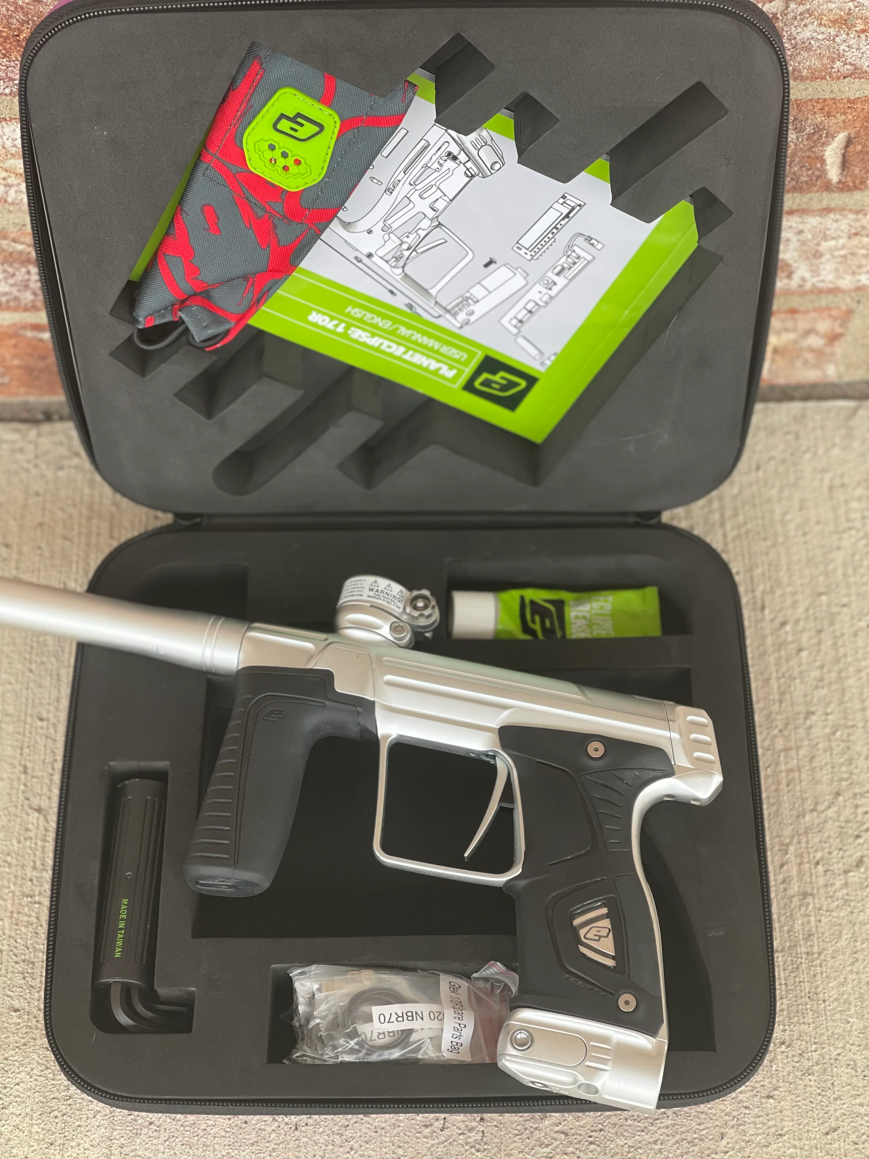 Used Planet Eclipse 170R Paintball Gun - Silver - Image 7