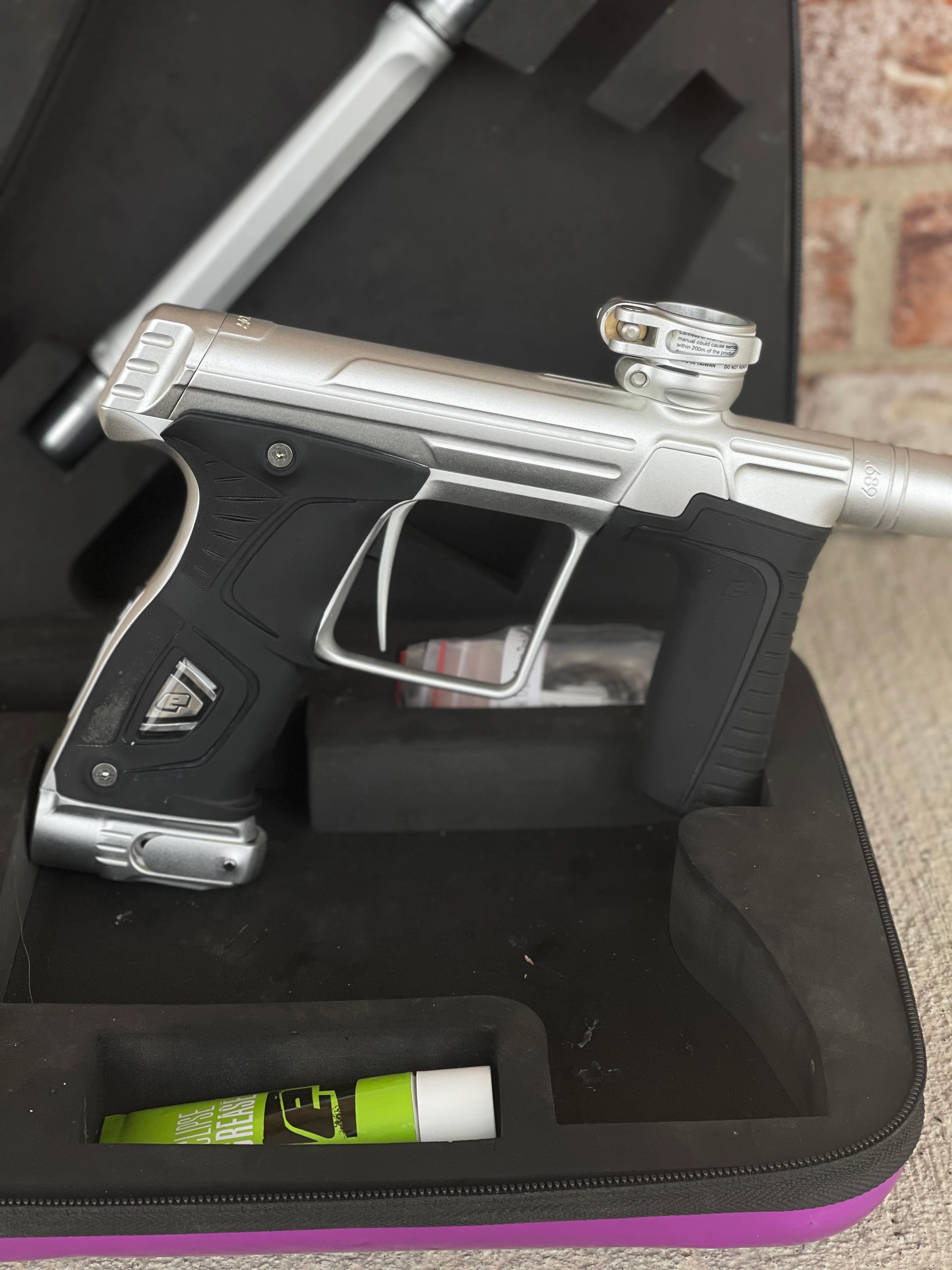 Used Planet Eclipse 170R Paintball Gun - Silver - Image 3
