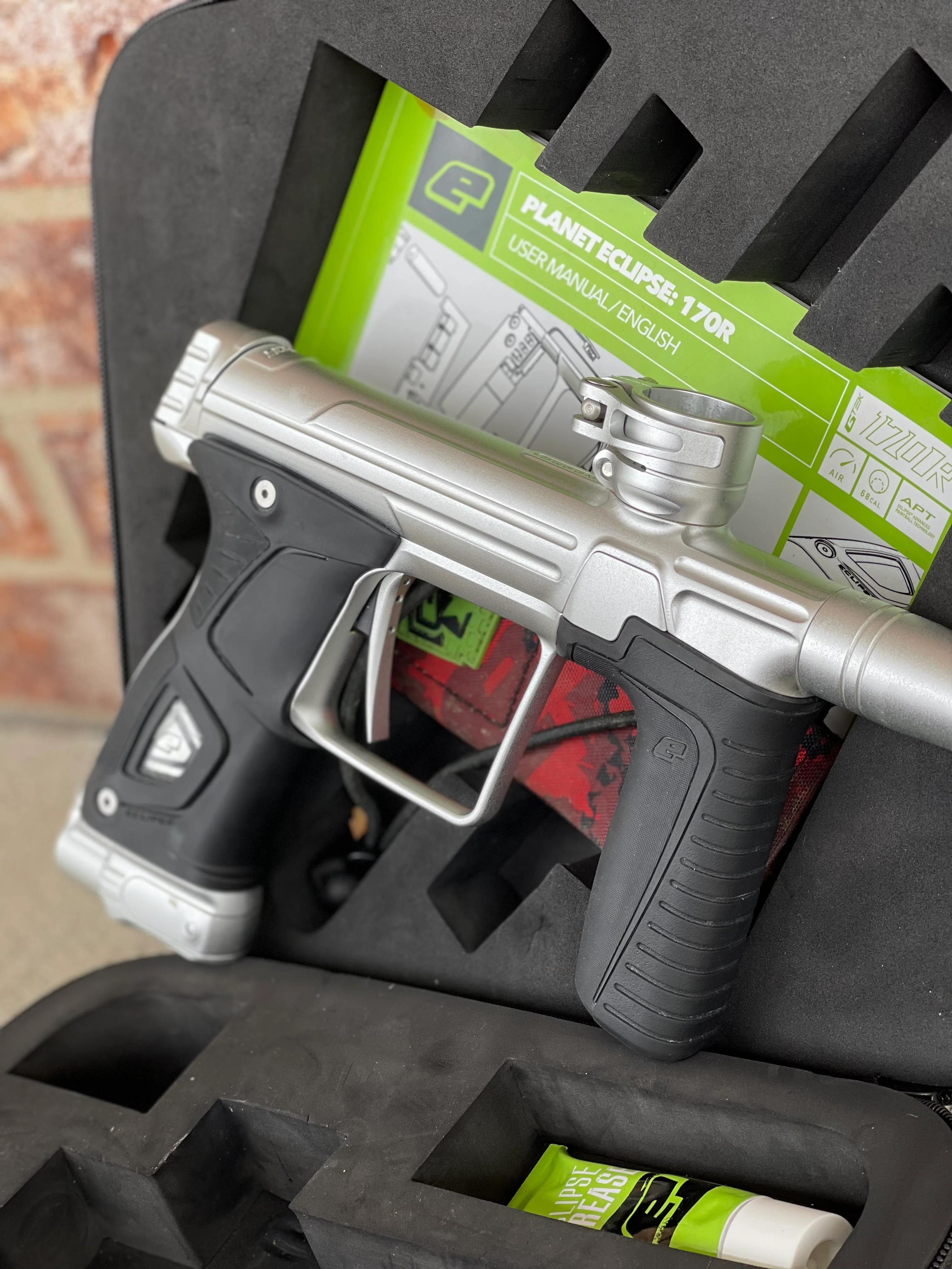 Used Planet Eclipse 170R Paintball Gun - Silver - Image 2