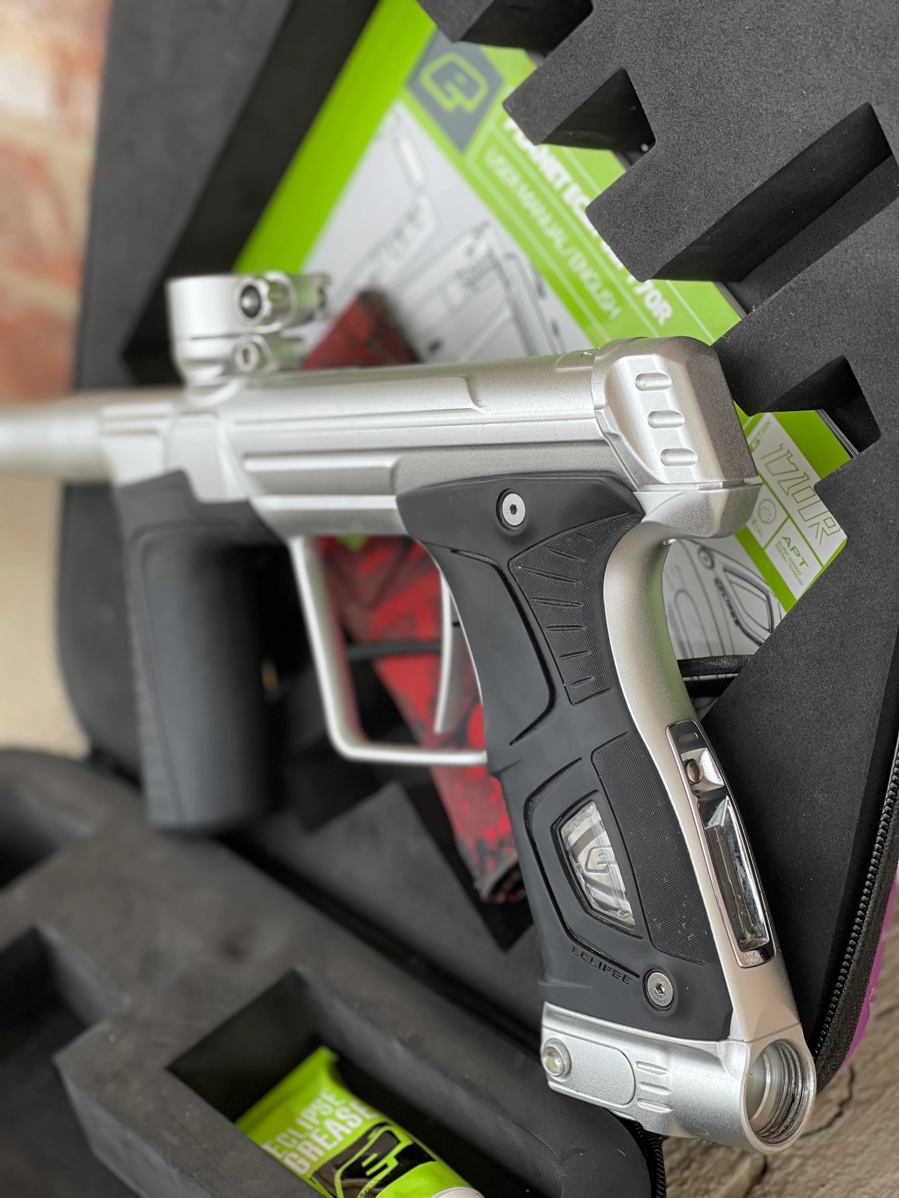 Used Planet Eclipse 170R Paintball Gun - Silver - Image 3