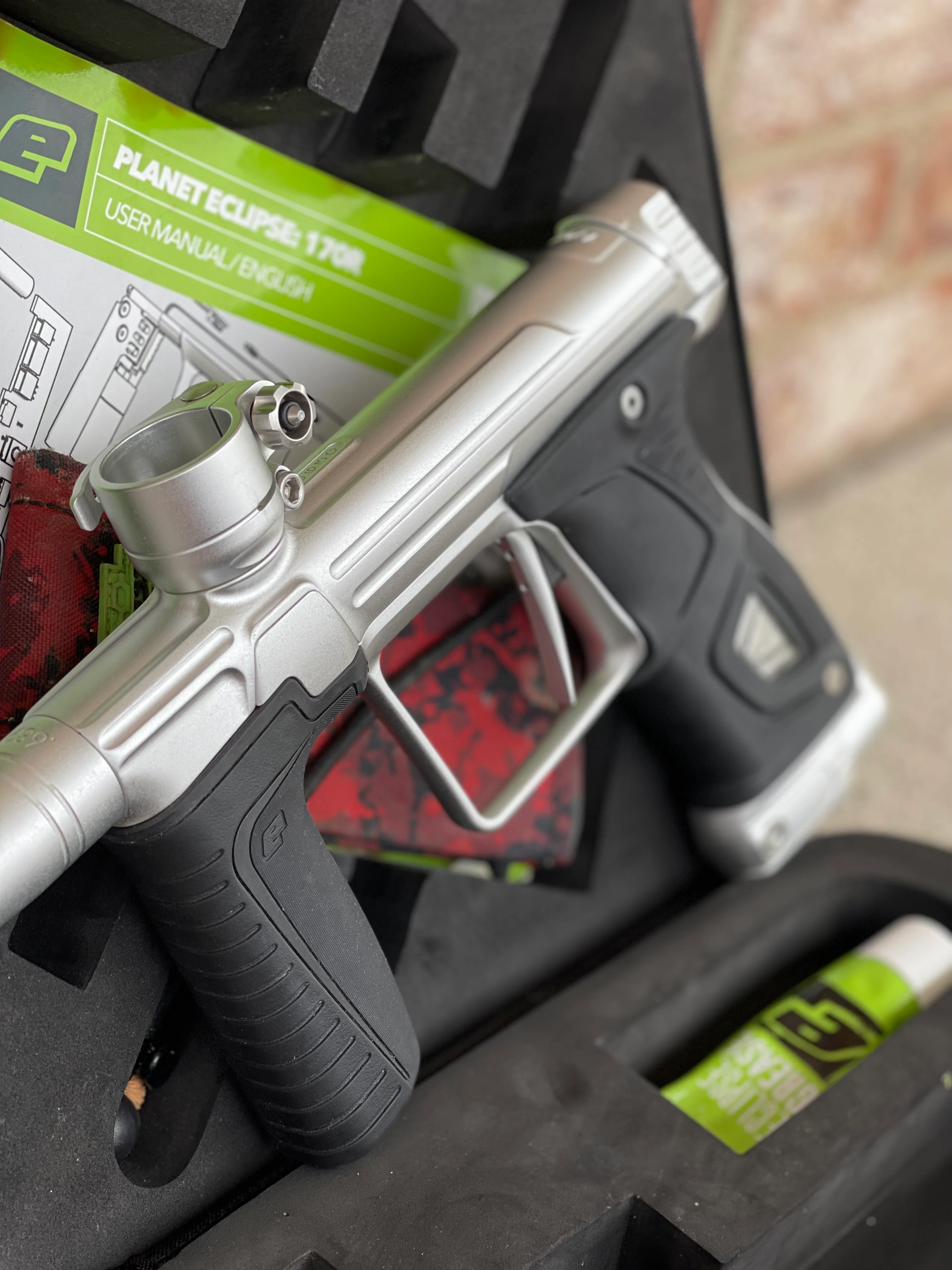 Used Planet Eclipse 170R Paintball Gun - Silver - Image 4