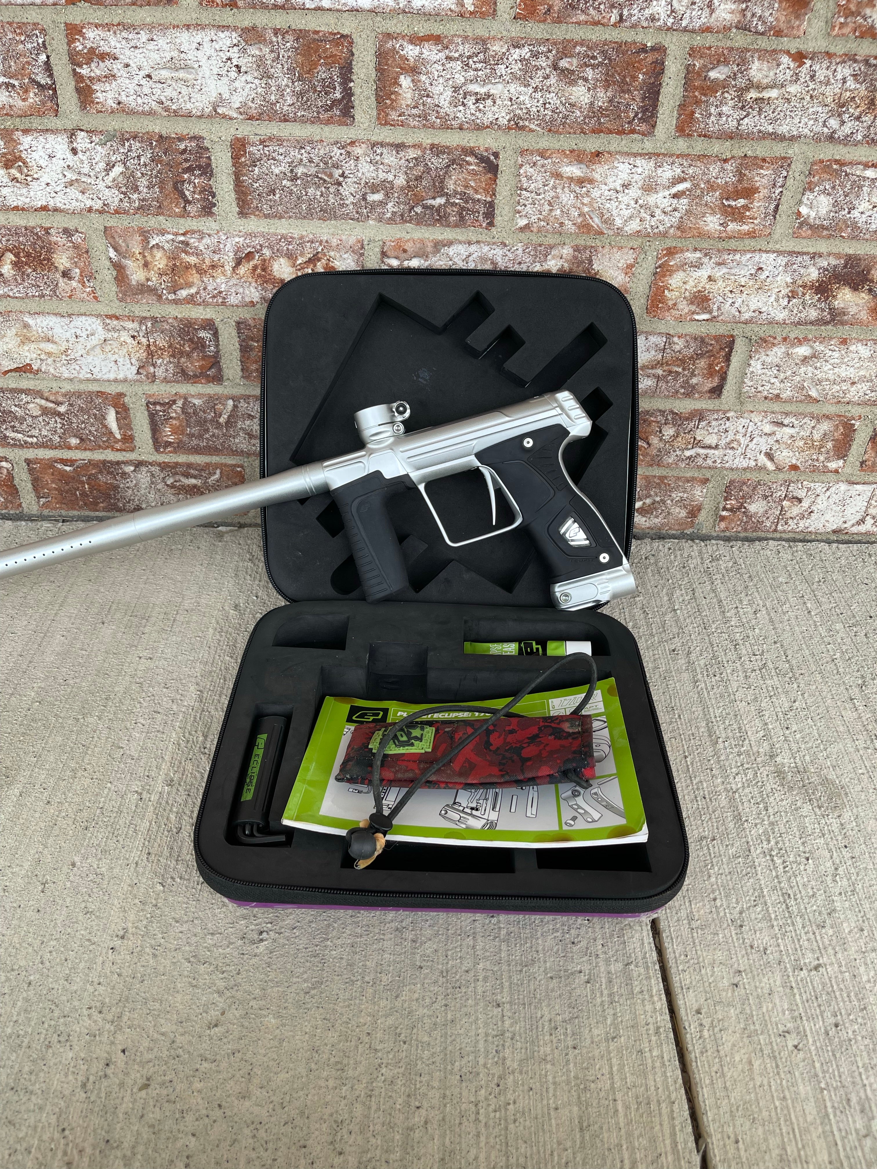 Used Planet Eclipse 170R Paintball Gun - Silver - Image 5