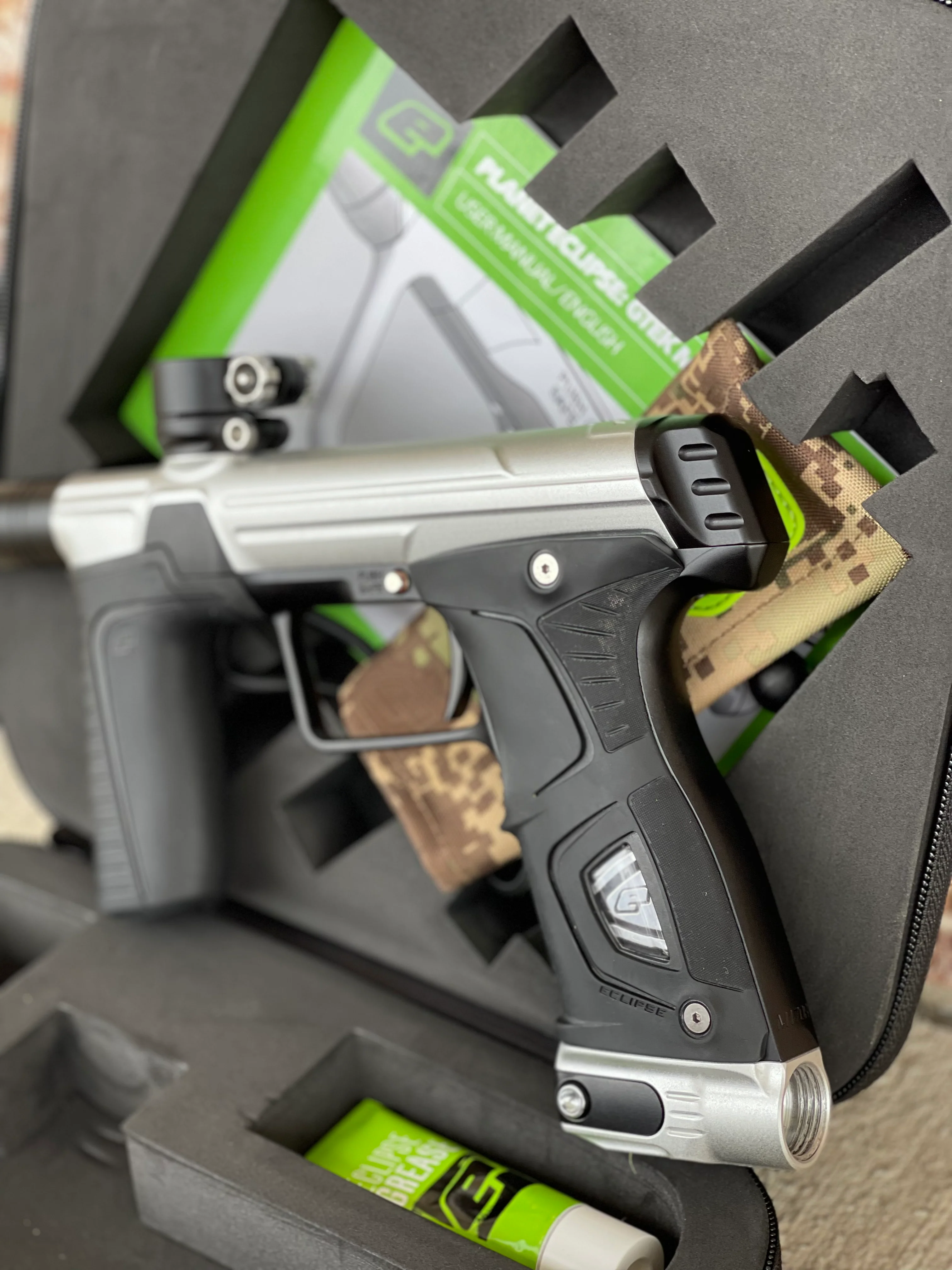 Used Planet Eclipse M170R Paintball Gun - Silver Black - Image 3