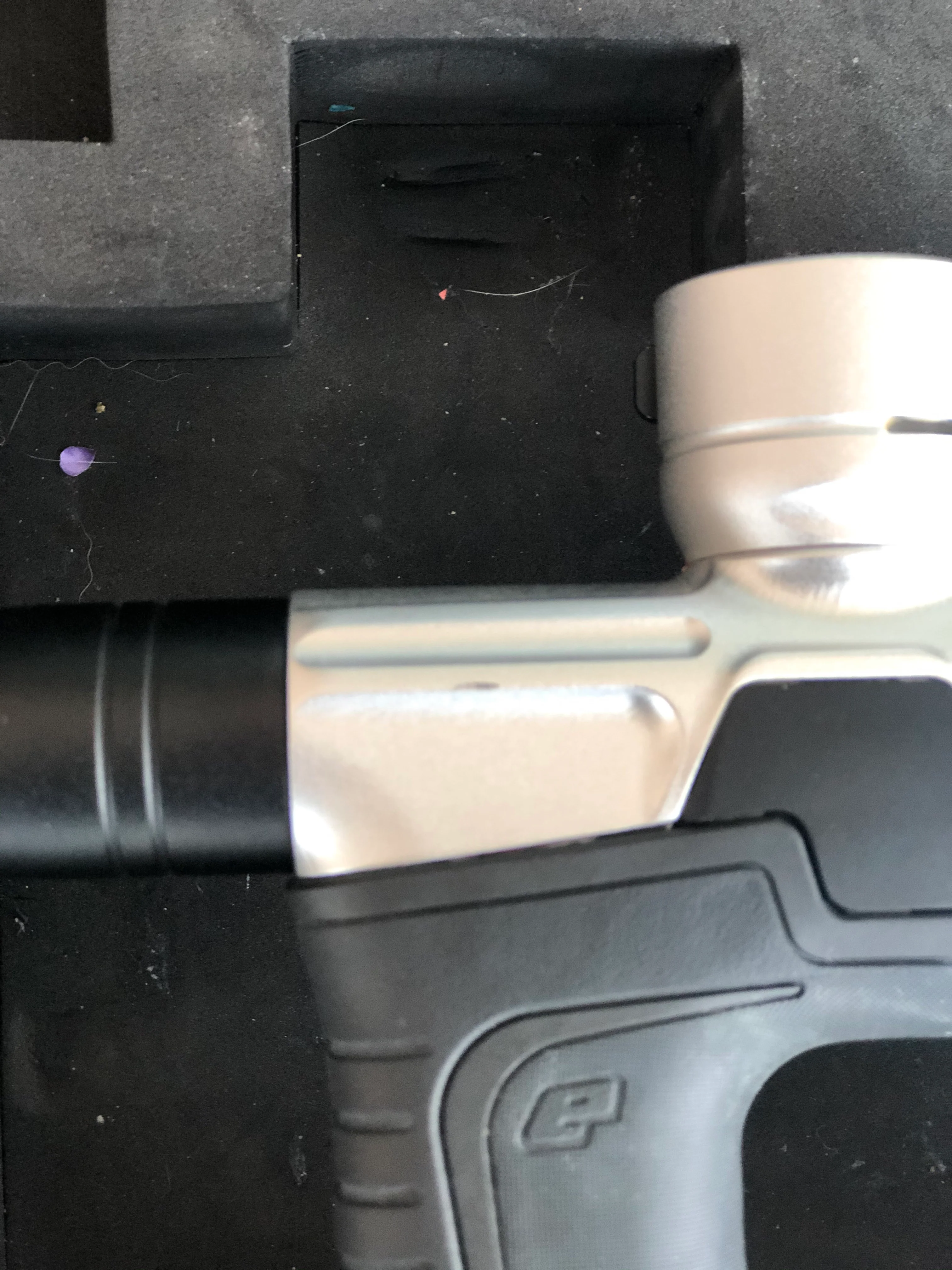Used Planet Eclipse 170R Paintball Gun - Silver/Black - Image 4