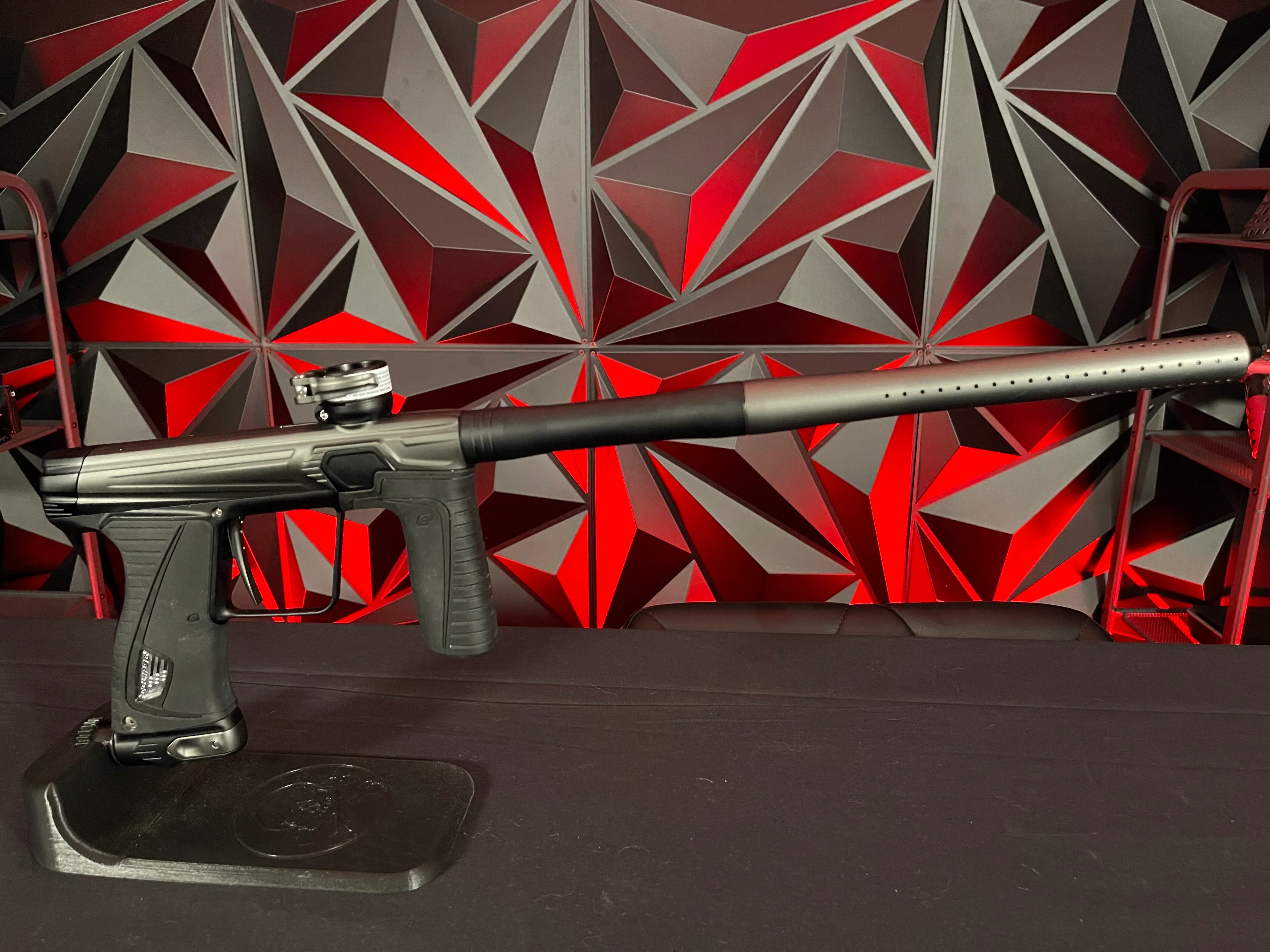 Used Planet Eclipse 180r Paintball Gun - Charcoal (Grey)/Black - Image 5