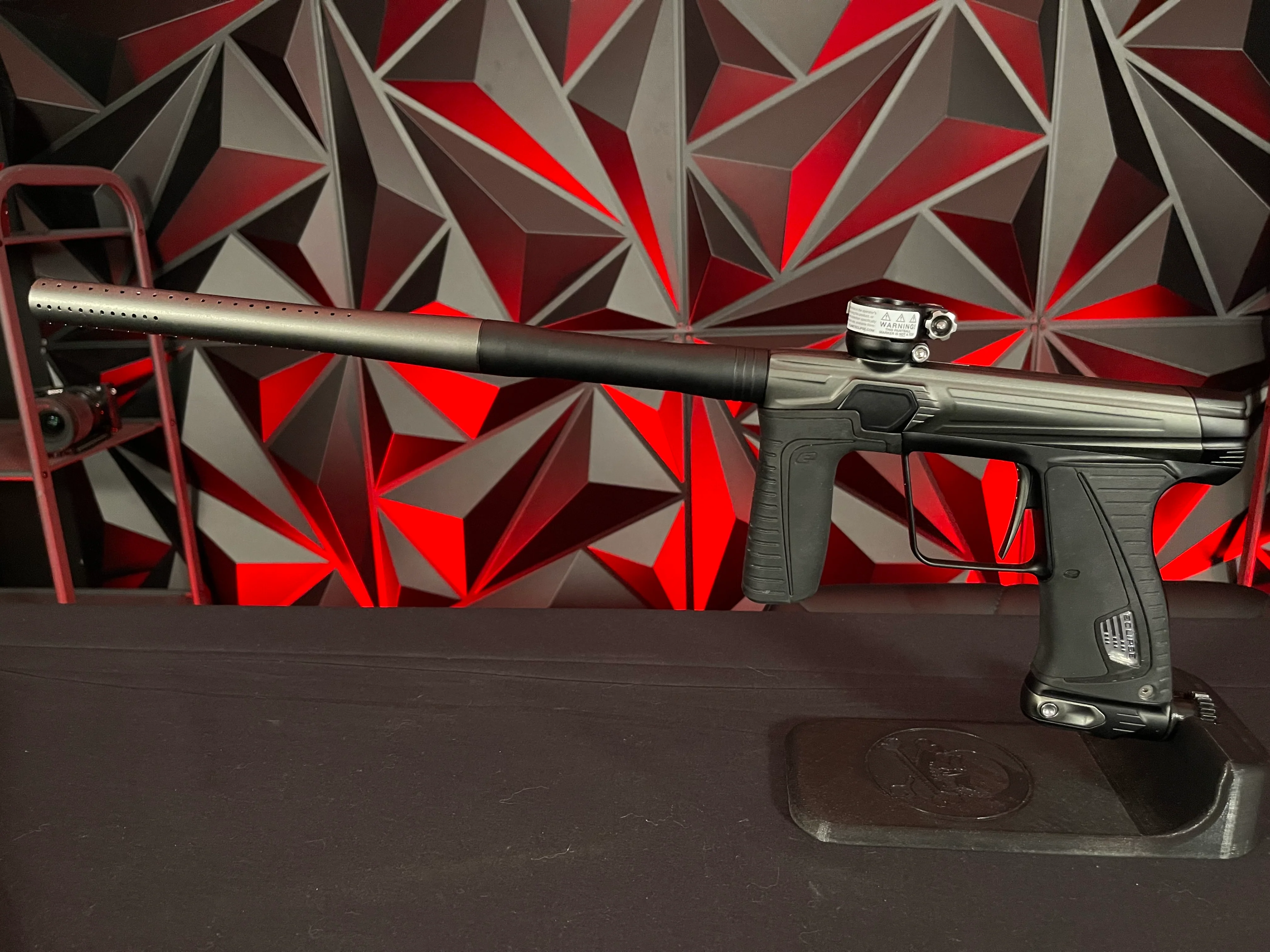 Used Planet Eclipse 180r Paintball Gun - Charcoal (Grey)/Black - Image 6
