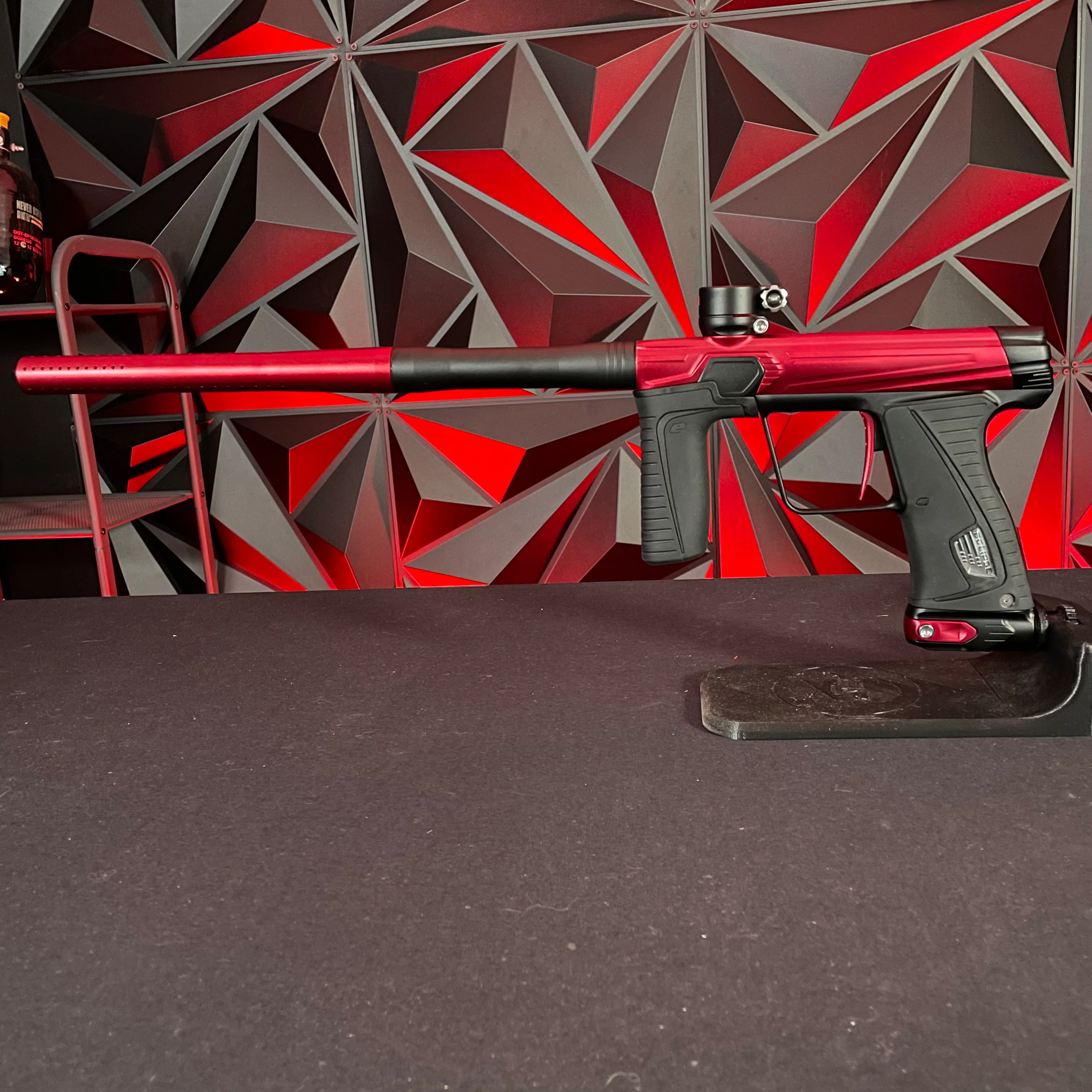 Used Planet Eclipse 180r Paintball Gun - Red/Black - Image 6